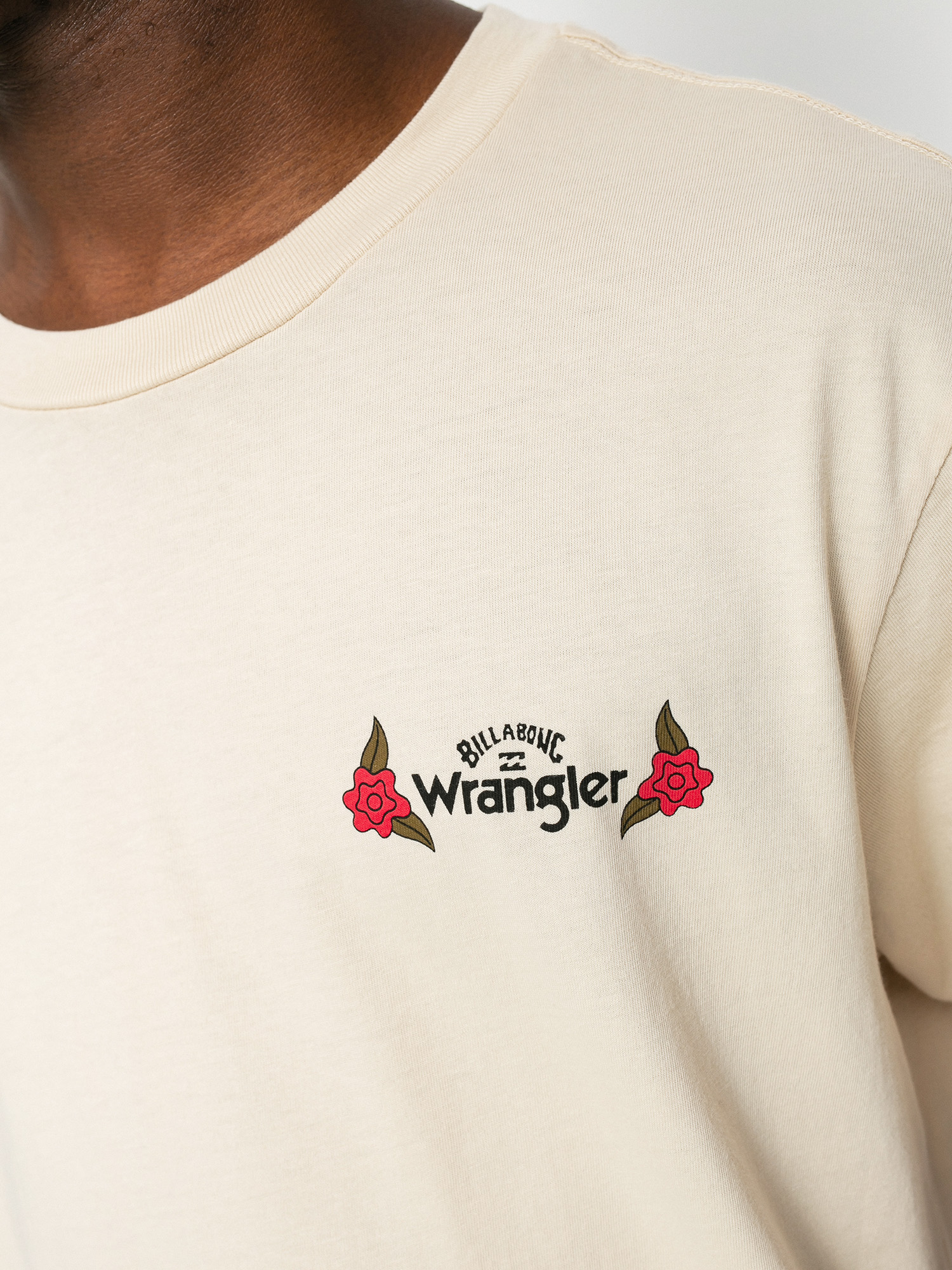 Billabong X Wrangler Saguaro póló (natural)