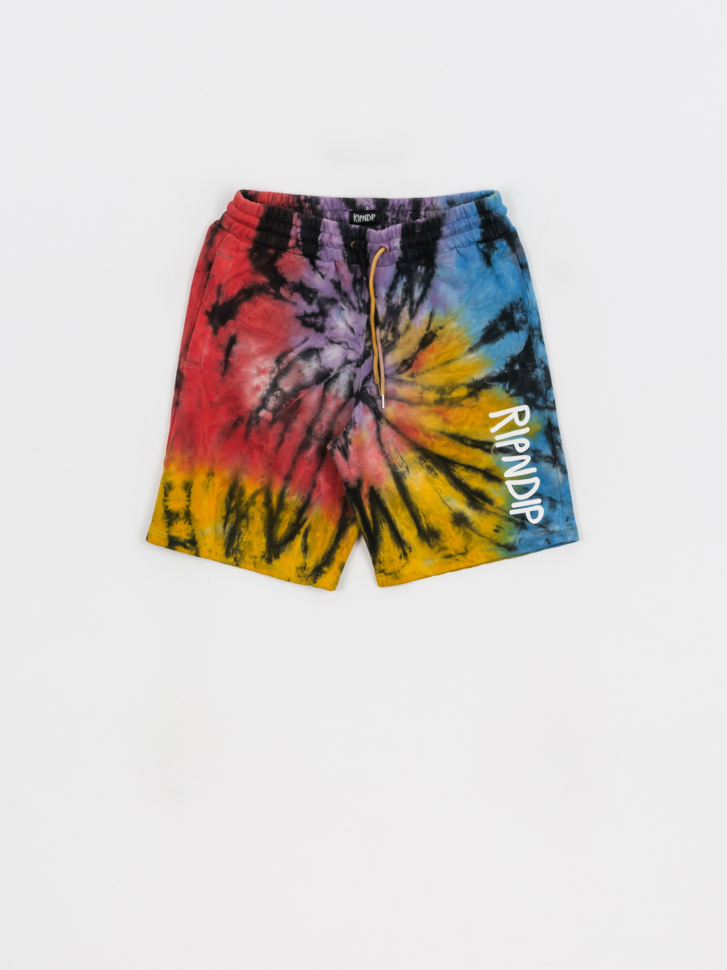 RipNDip Rubber Logo Rövidnadrág (sunburst spiral tie dye)