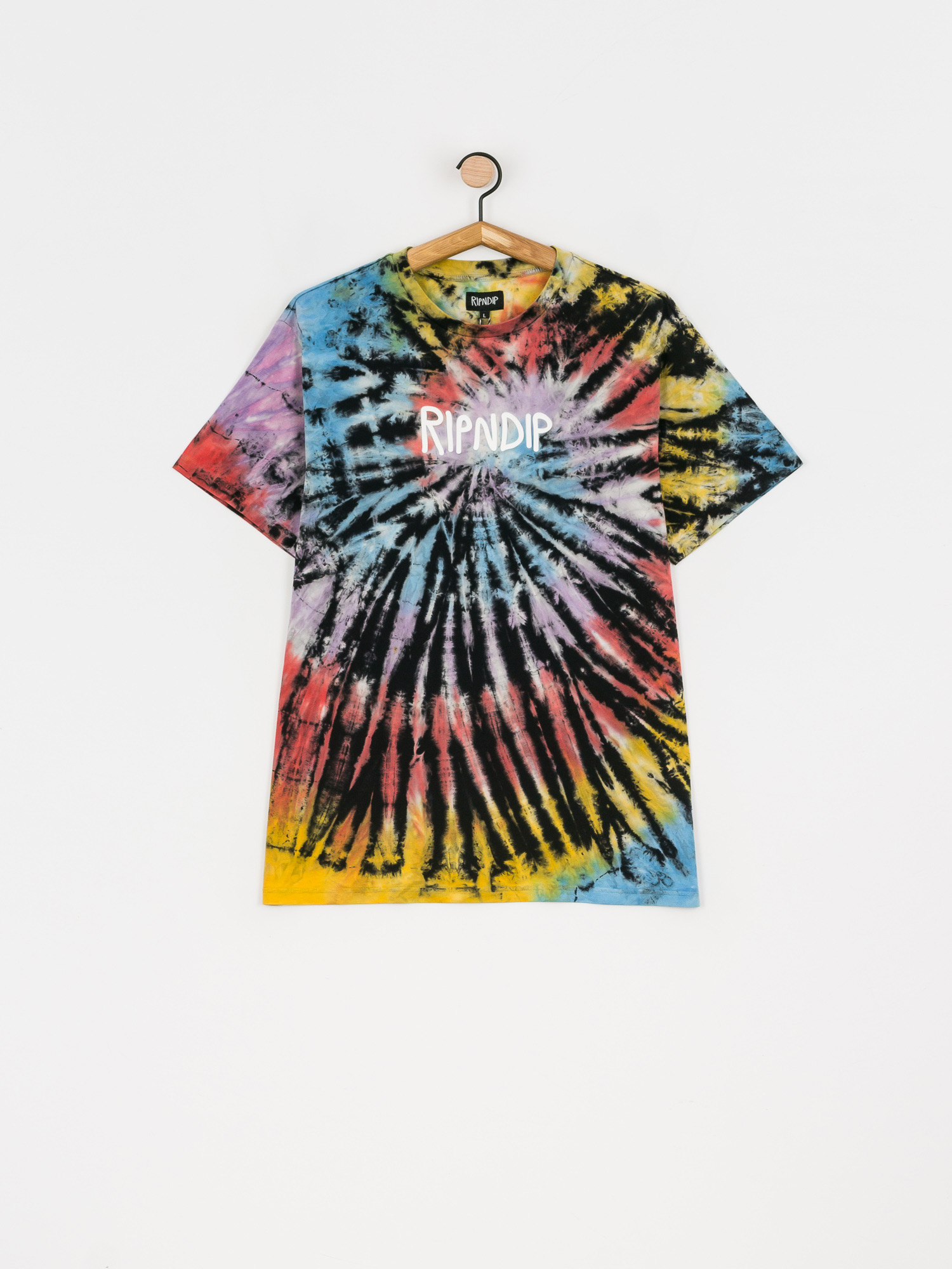 RipNDip Rubber Logo póló (multi dye)