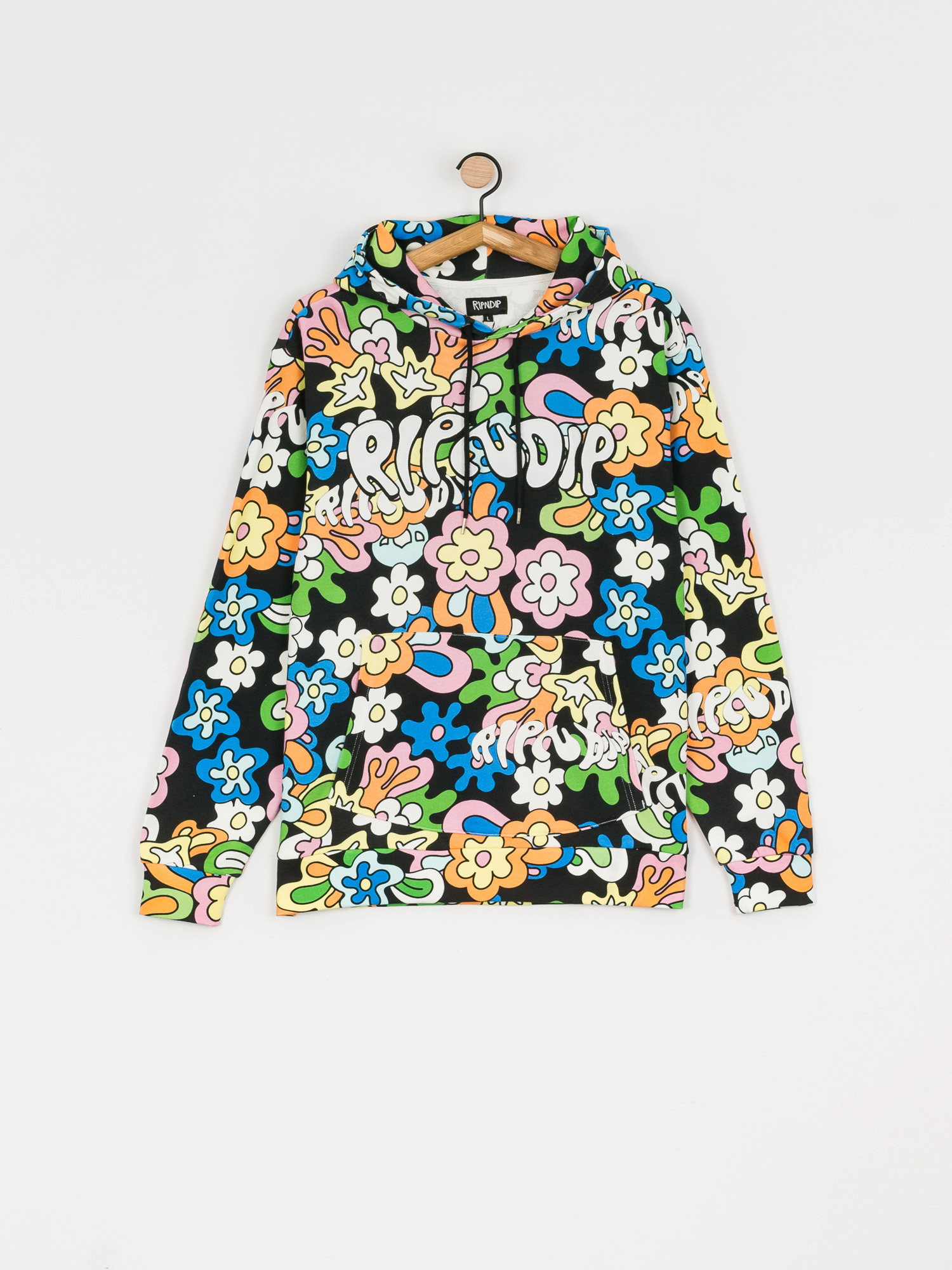 RipNDip Flower Child HD Kapucnis pulóver (multi)