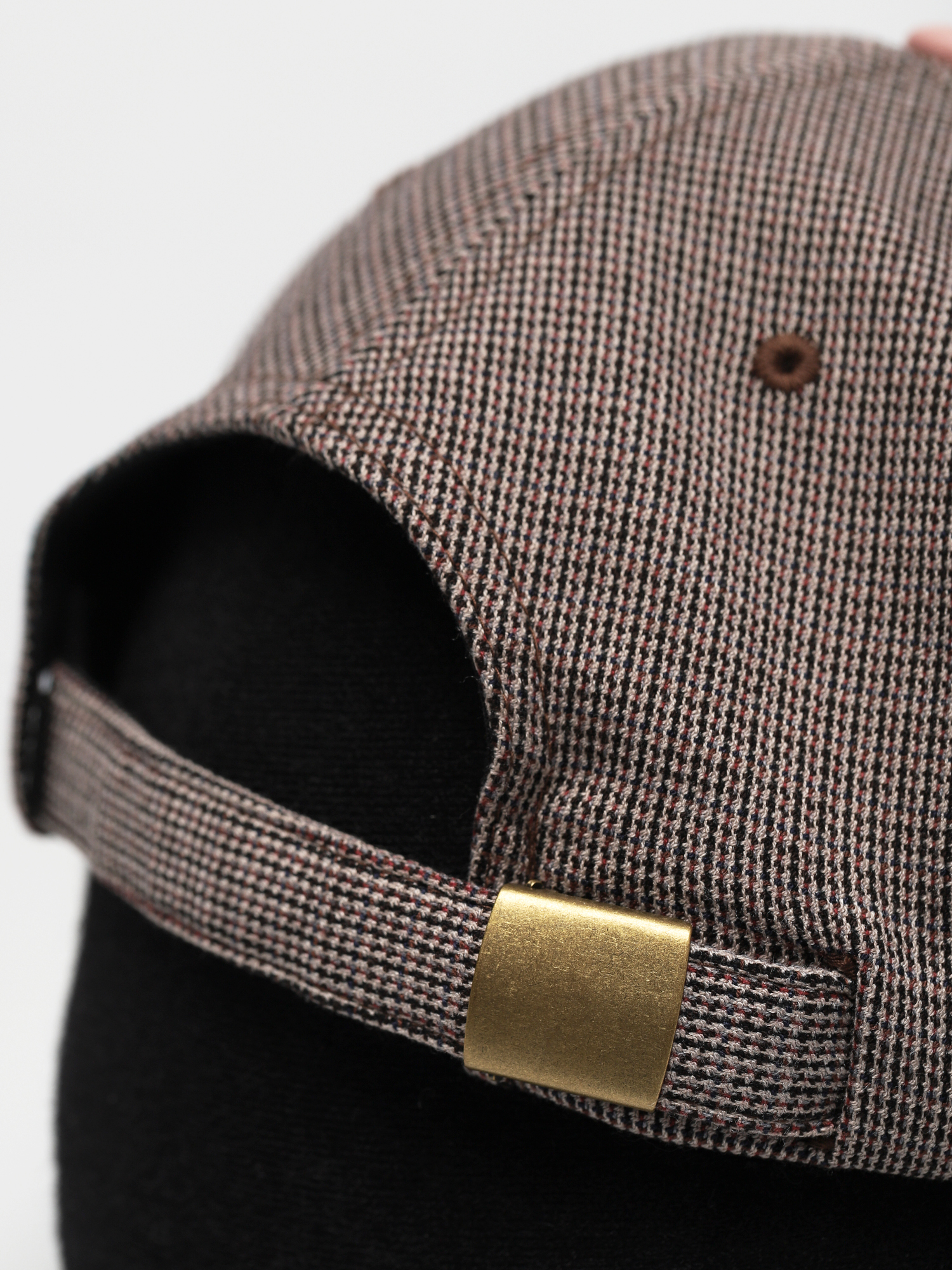 HUF Micro Houndstooth 6 Panel Baseball sapka (dusty rose)