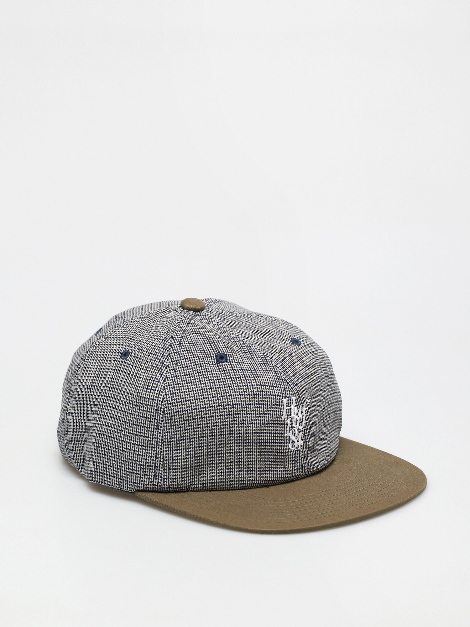 HUF Micro Houndstooth 6 Panel Baseball sapka (green)