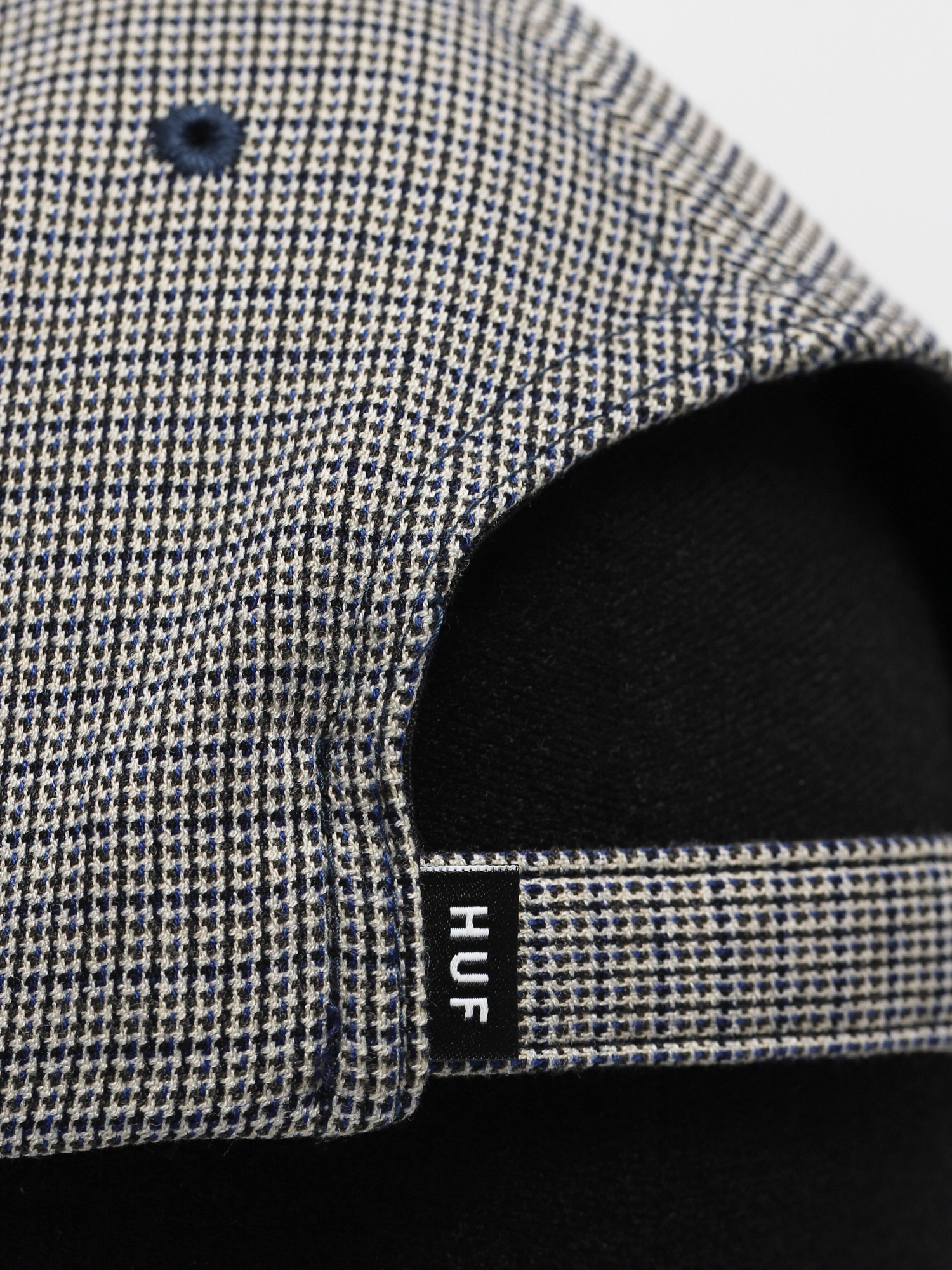 HUF Micro Houndstooth 6 Panel Baseball sapka (green)
