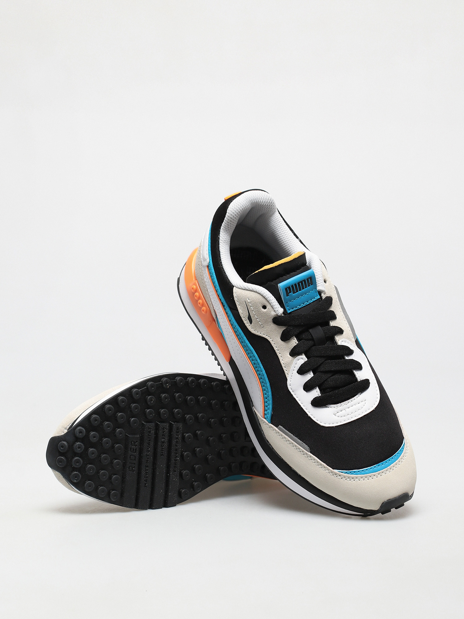 Puma City Rider Cipők (gray/puma black)