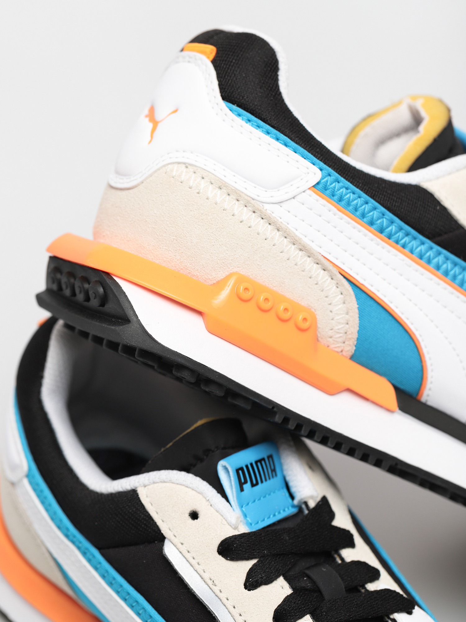 Puma City Rider Cipők (gray/puma black)