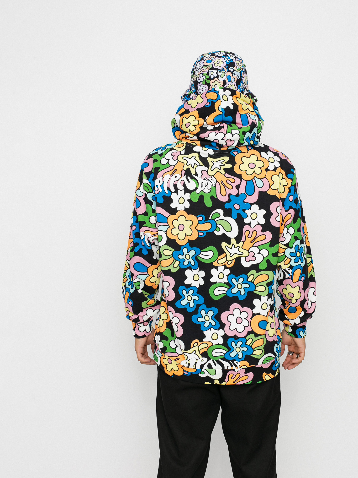 RipNDip Flower Child HD Kapucnis pulóver (multi)