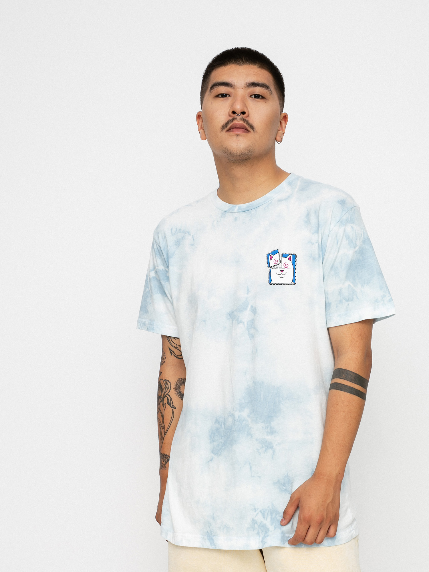 RipNDip Acid Playdo póló (light blue cloud wash)