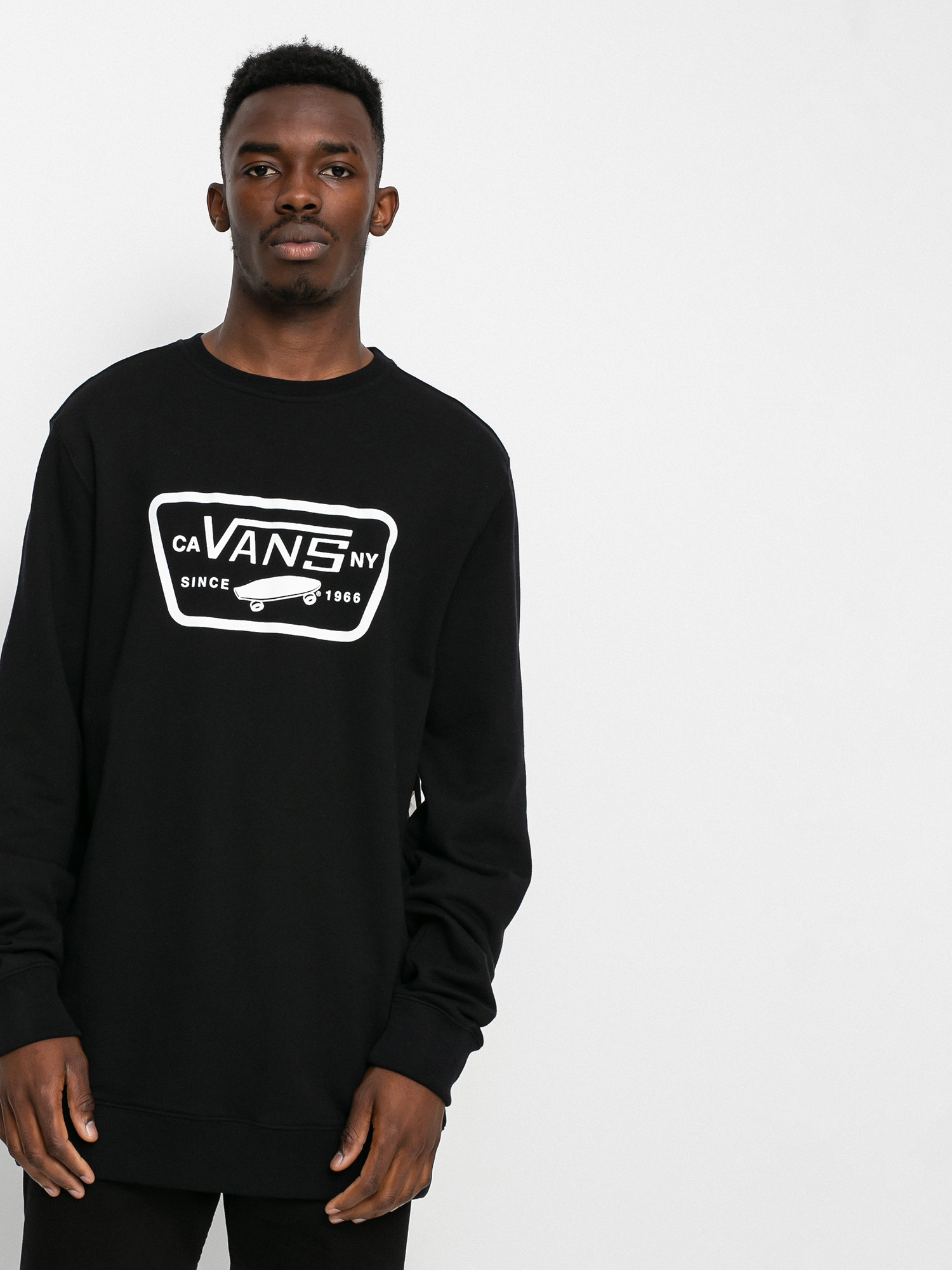 Pulóver Vans Full Patch (black)