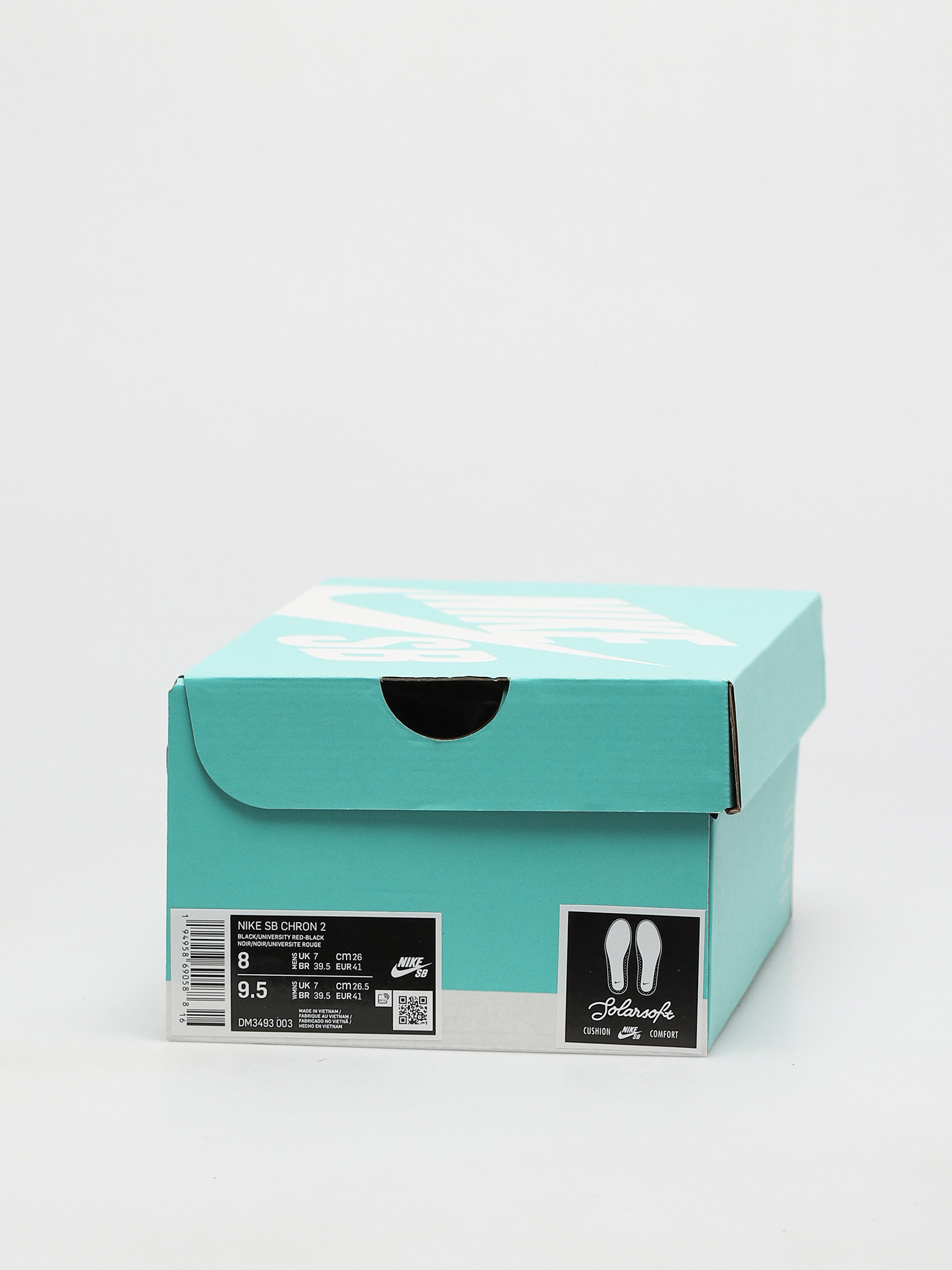 Nike SB Chron 2 Cipők (black/university red black white)