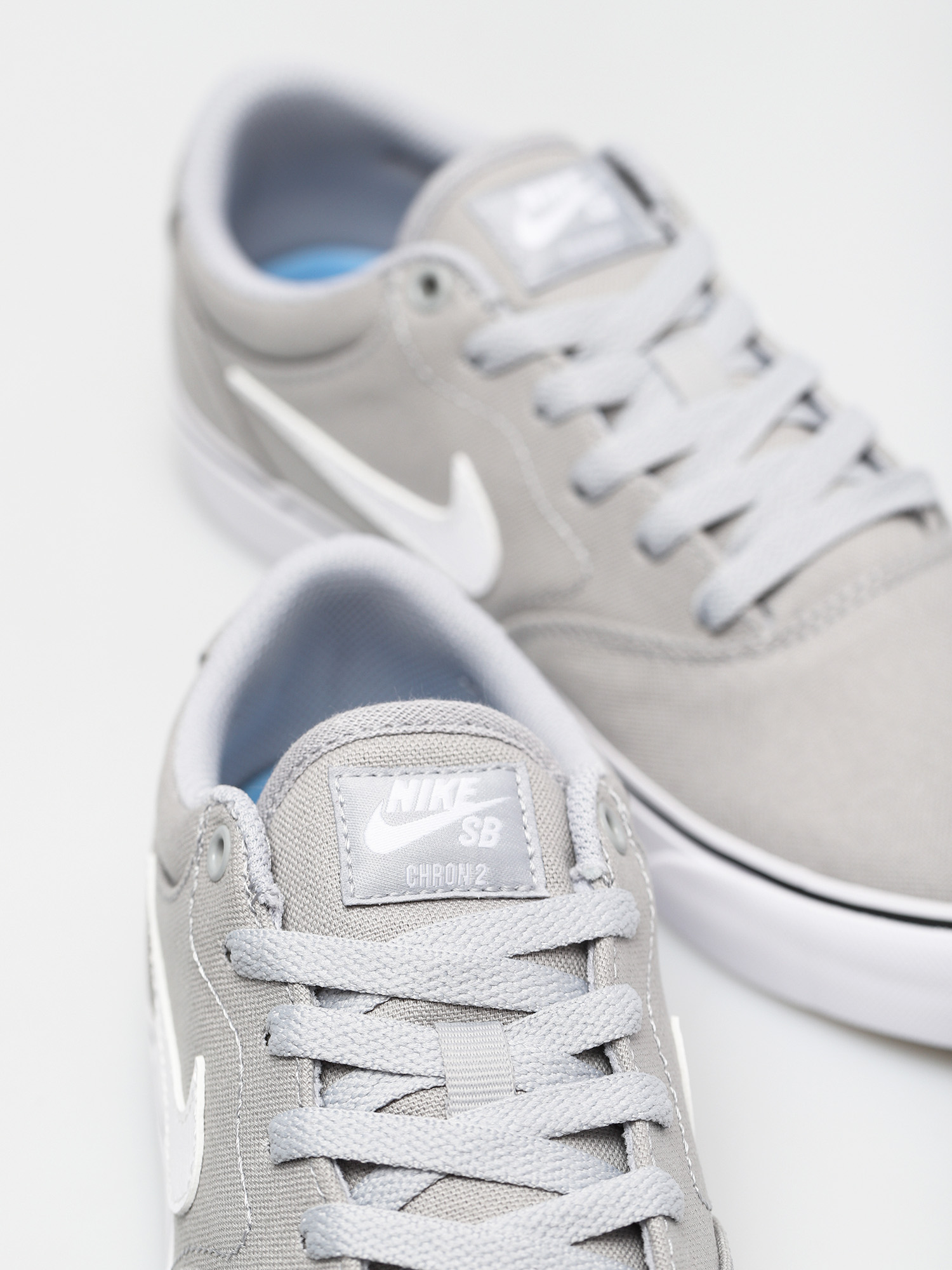 Nike SB Chron 2 Canvas Cipők (wolf grey/white wolf grey black)