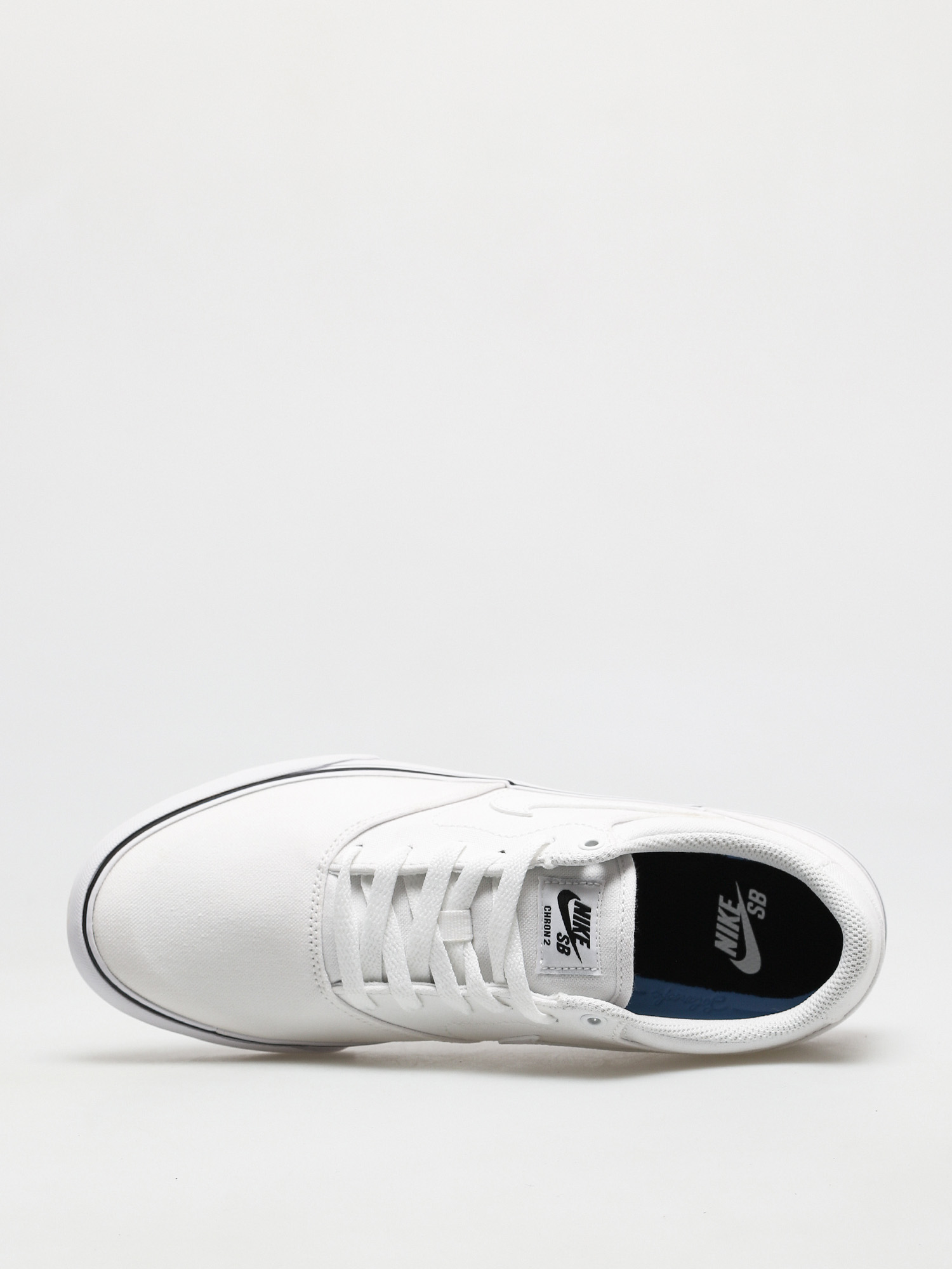 Nike SB Chron 2 Canvas Cipők (white/white white)