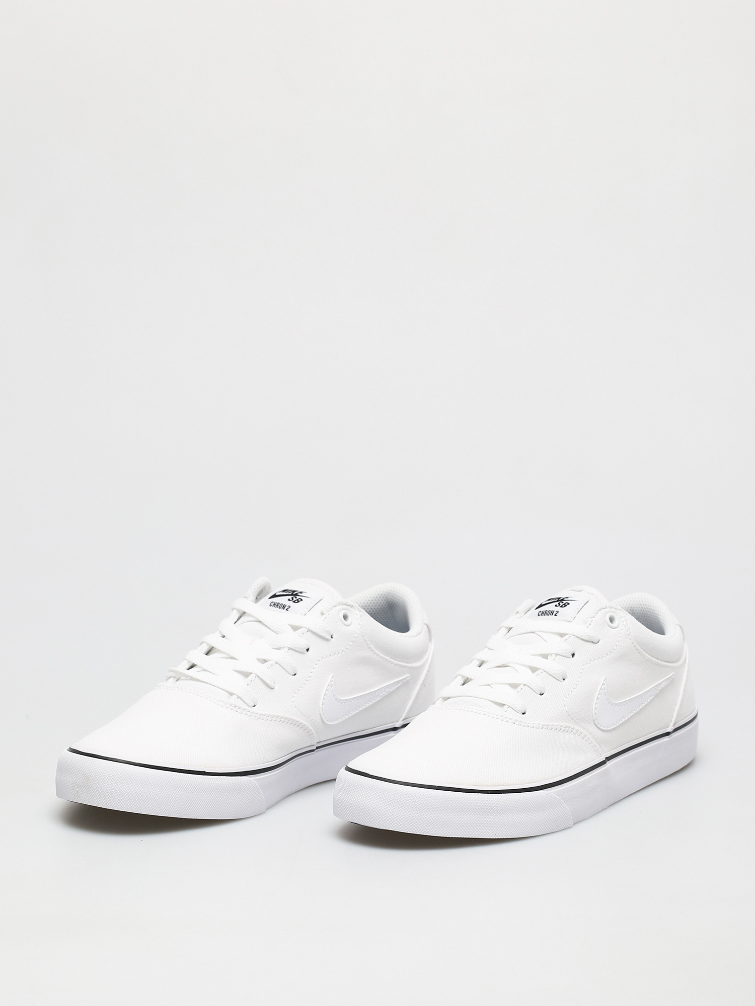 Nike SB Chron 2 Canvas Cipők (white/white white)