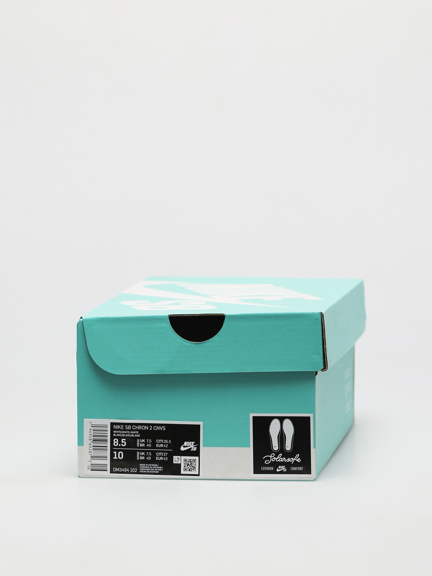 Nike SB Chron 2 Canvas Cipők (white/white white)