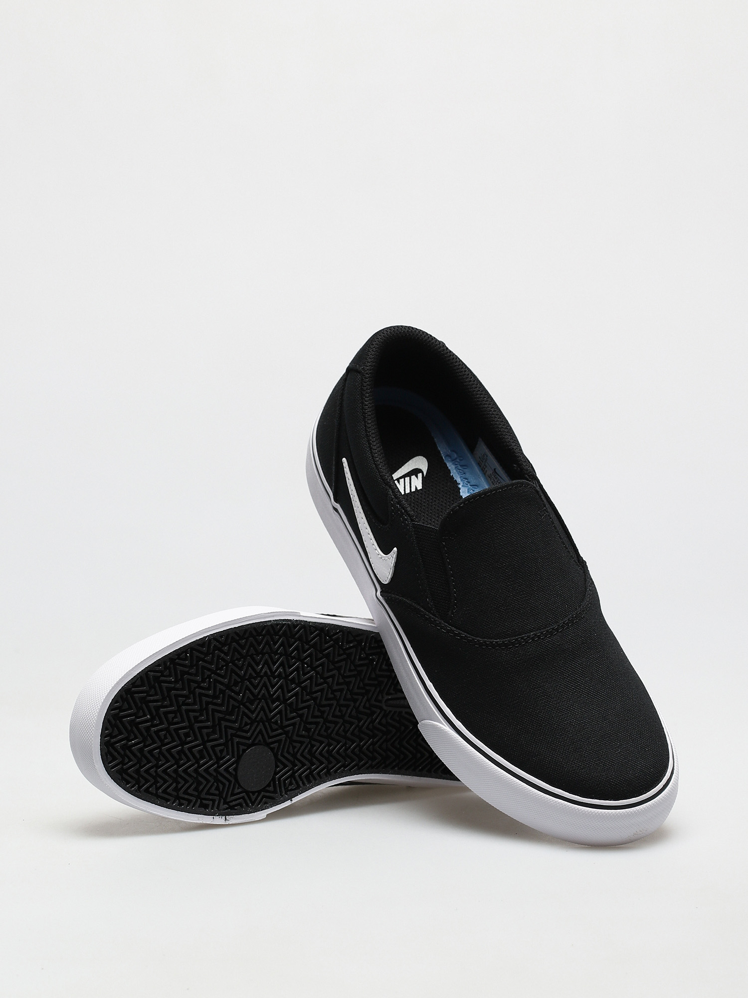 Nike SB Chron 2 Slip Cipők (black/white black black)