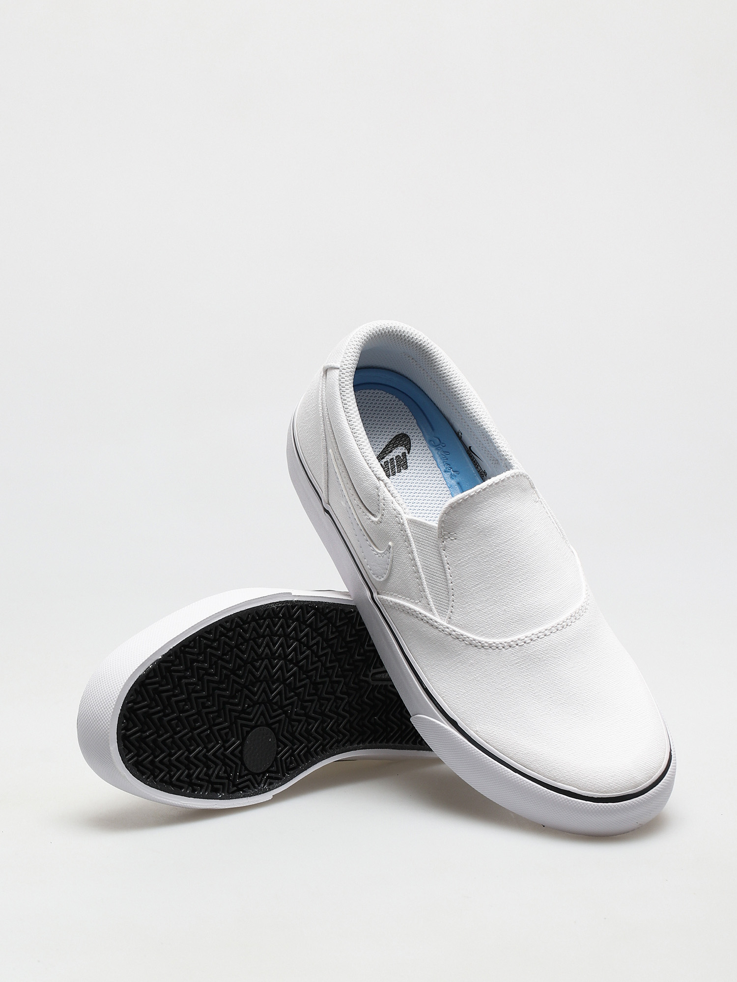 Nike SB Chron 2 Slip Cipők (white/white white black)