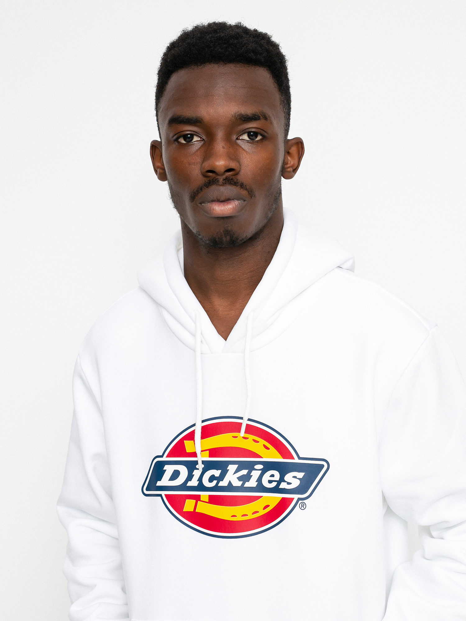 Dickies Icon Logo HD Kapucnis pulóver (white)