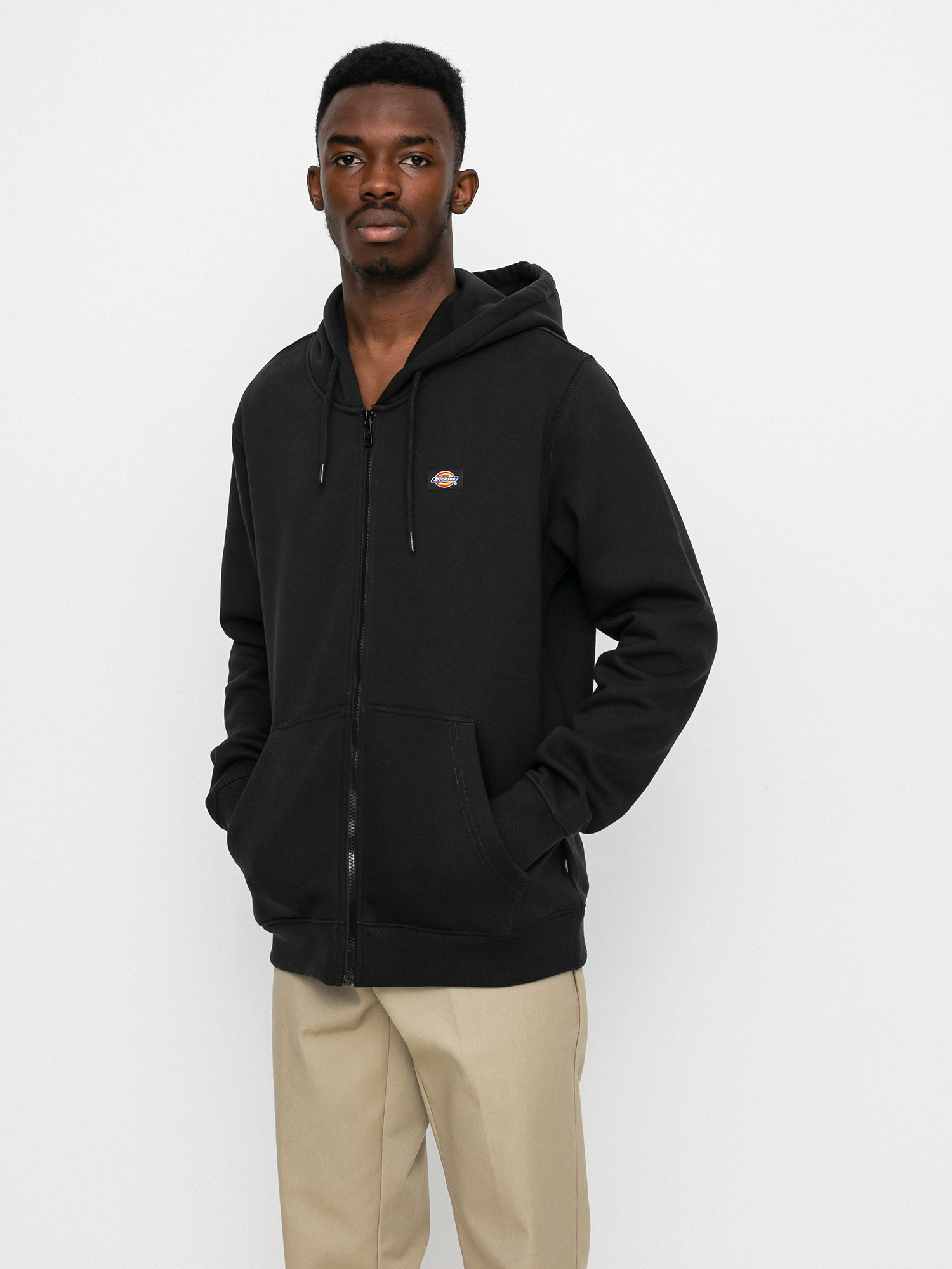 Dickies Oakport ZHD Kapucnis pulu00f3ver (black)