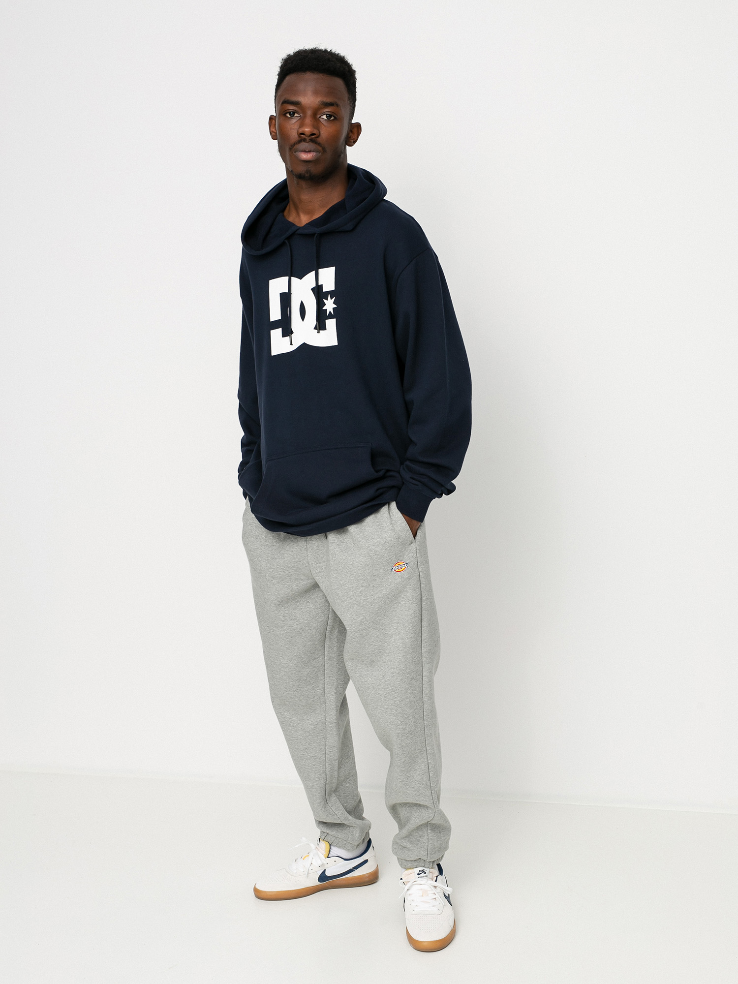 DC Star HD Kapucnis pulóver (navy blazer)