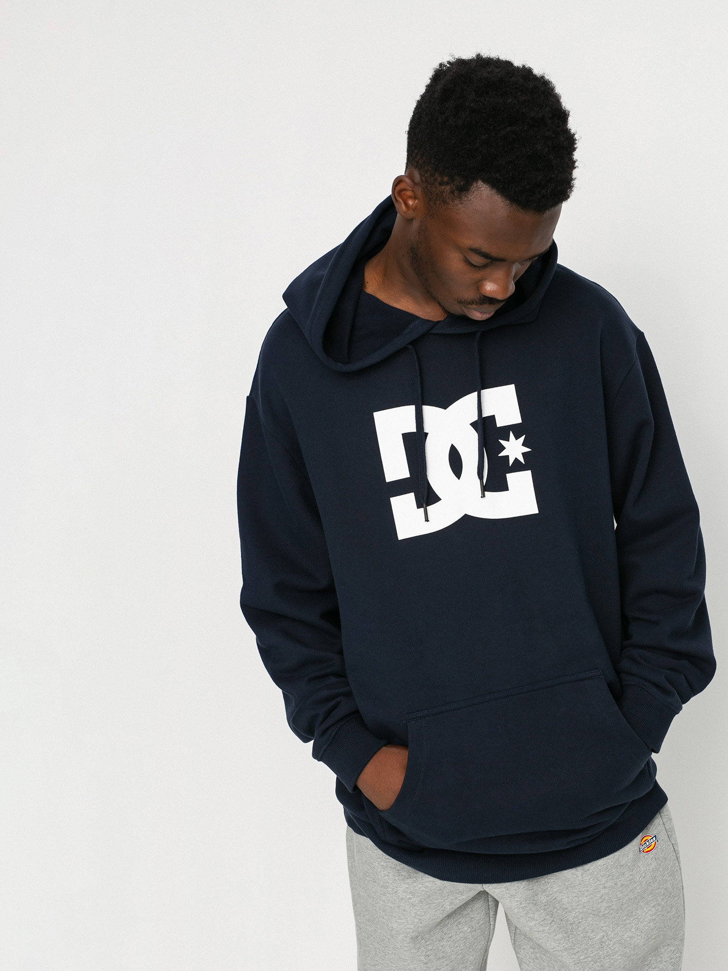 DC Star HD Kapucnis pulóver (navy blazer)