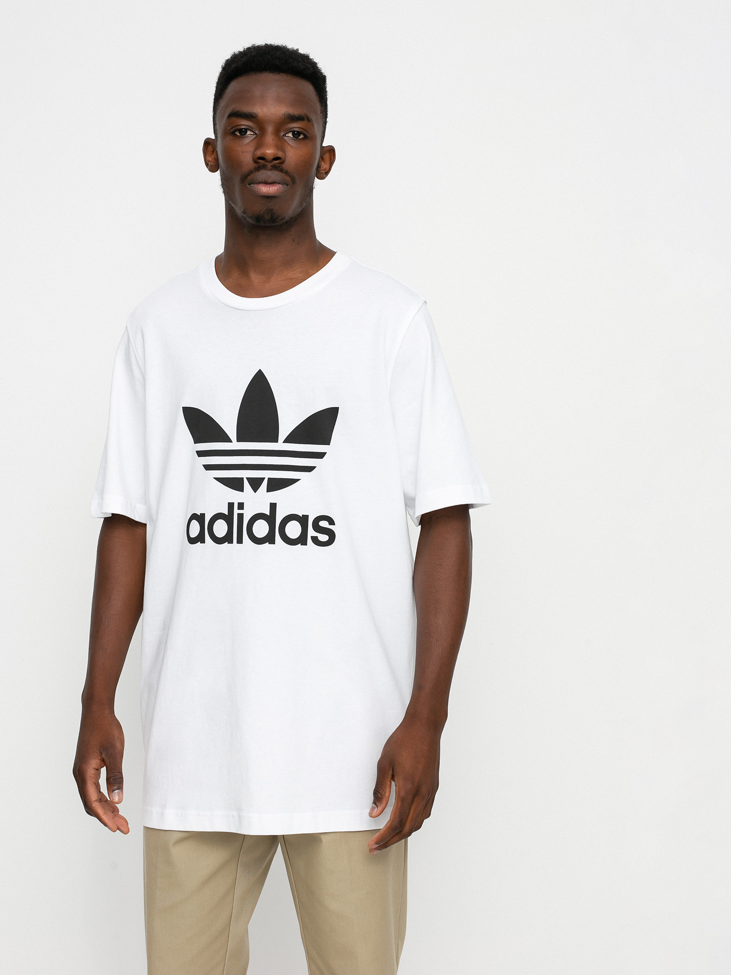 adidas Originals Trefoil póló (white/black)