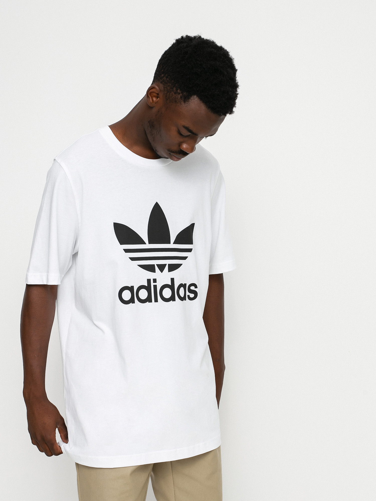 adidas Originals Trefoil póló (white/black)