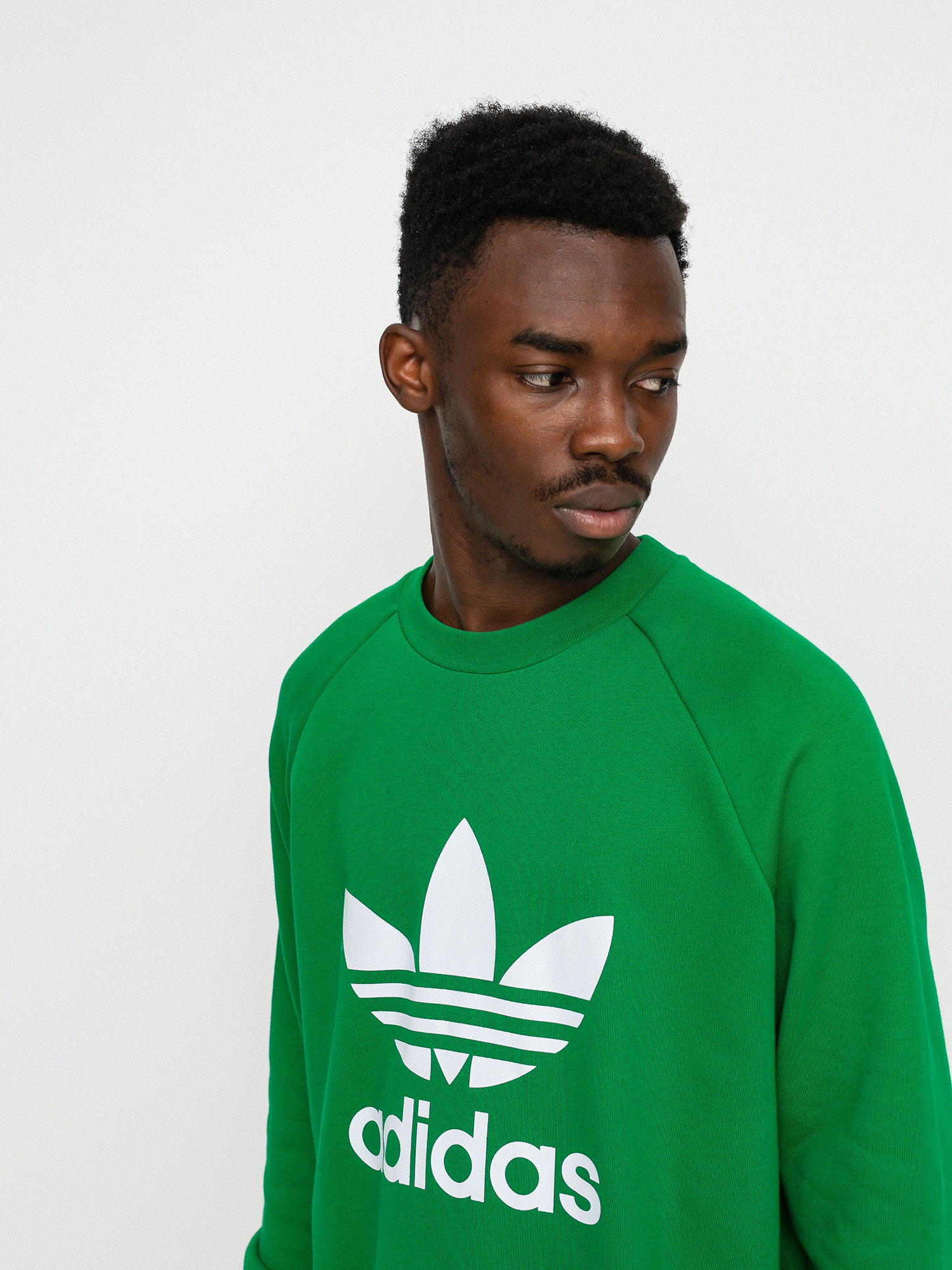adidas Originals Trefoil Pulóver (green/white)