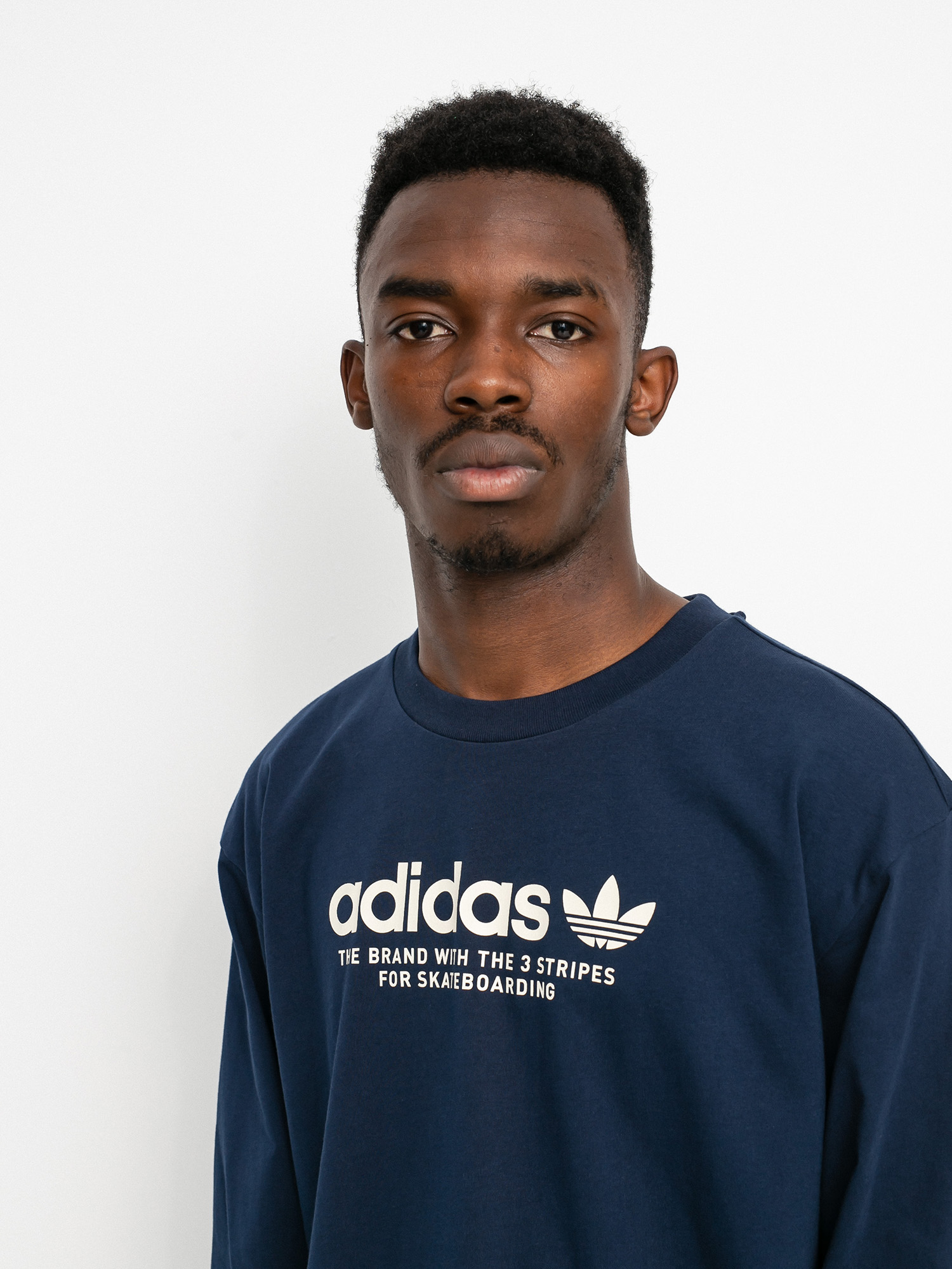 adidas 4.0 Logo Hosszú ujjú felső (conavy/wonwhi)