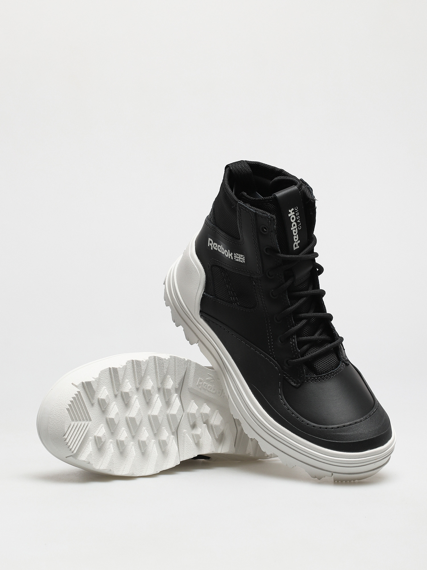 Reebok Club C Cleated Mid Cipők Wmn (nghblk/chalk/ftwwht)