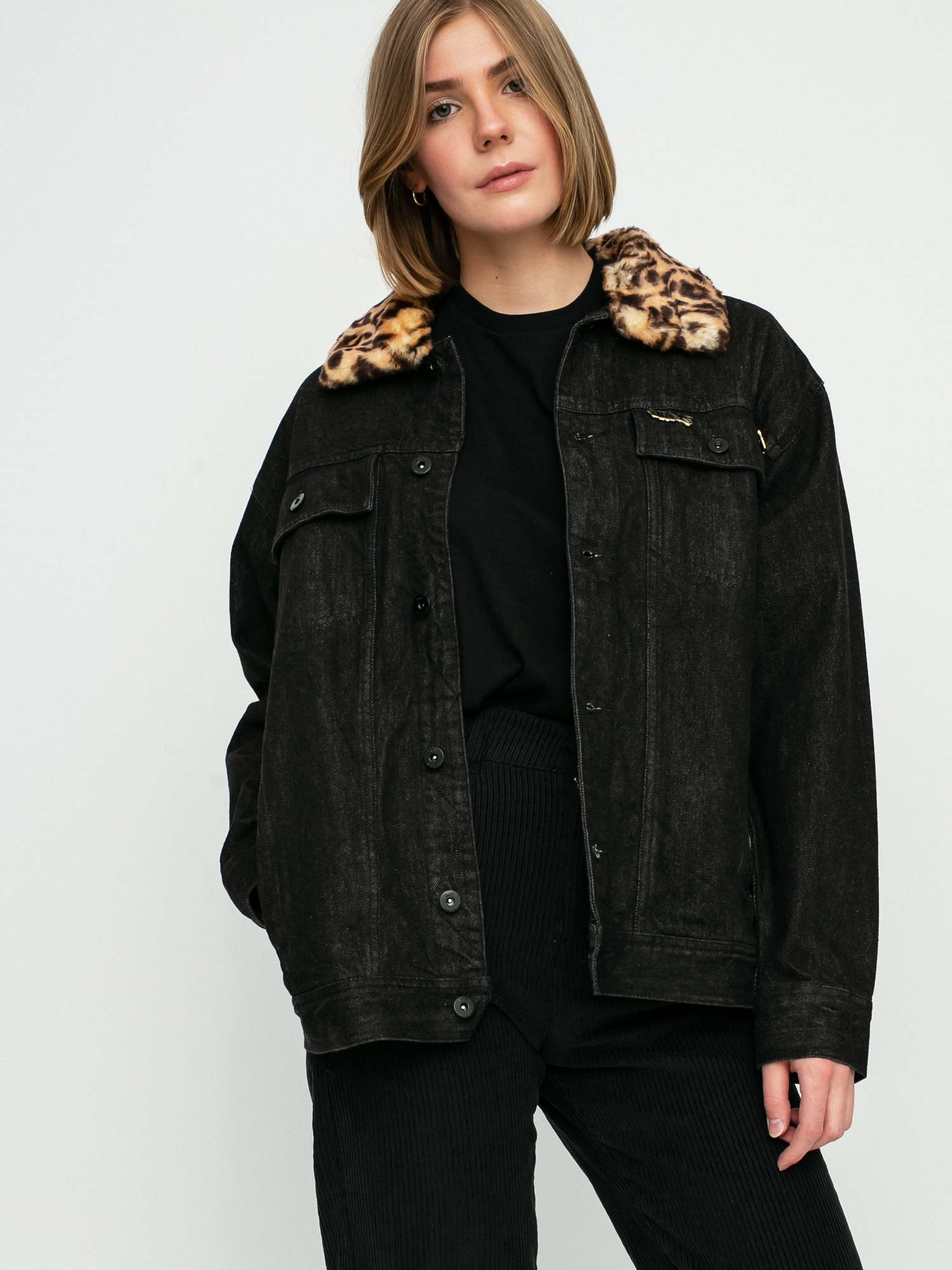 Vans Strauberry Denim Dzseki Wmn (black)