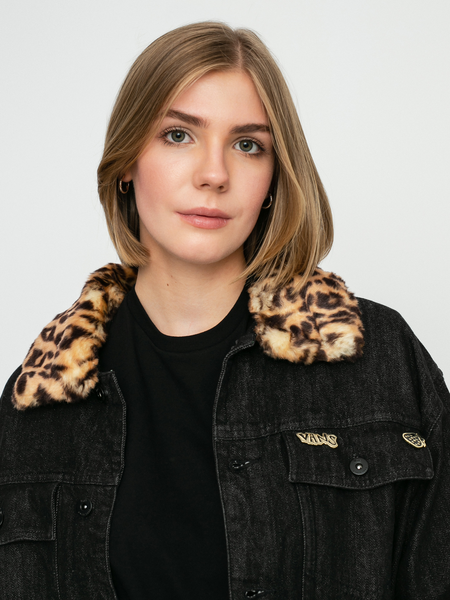 Vans Strauberry Denim Dzseki Wmn (black)