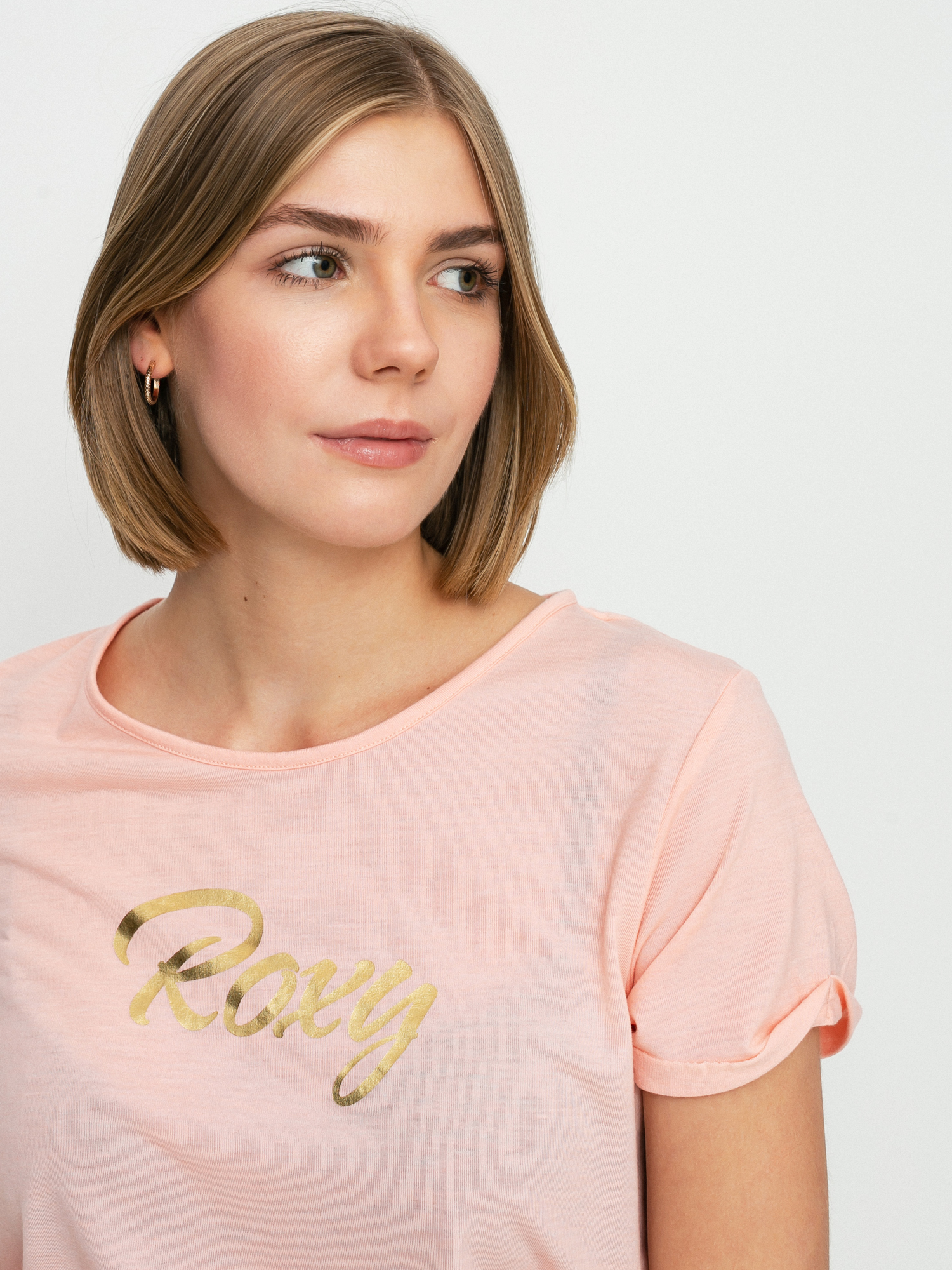 Roxy Call It Dreaming póló Wmn (peach bud)