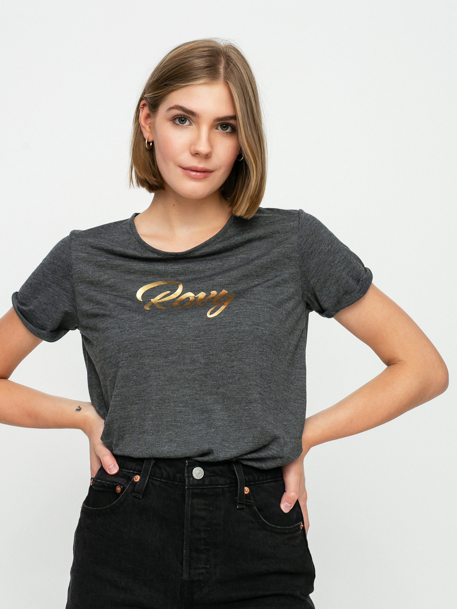 Roxy Call It Dreaming póló Wmn (anthracite)