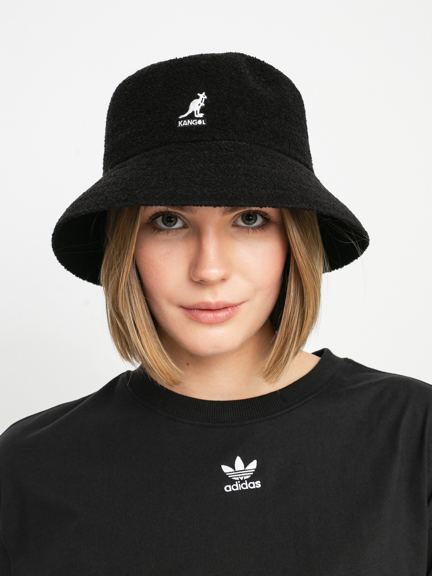 adidas Originals Mini Trefoil póló Wmn (black/white)