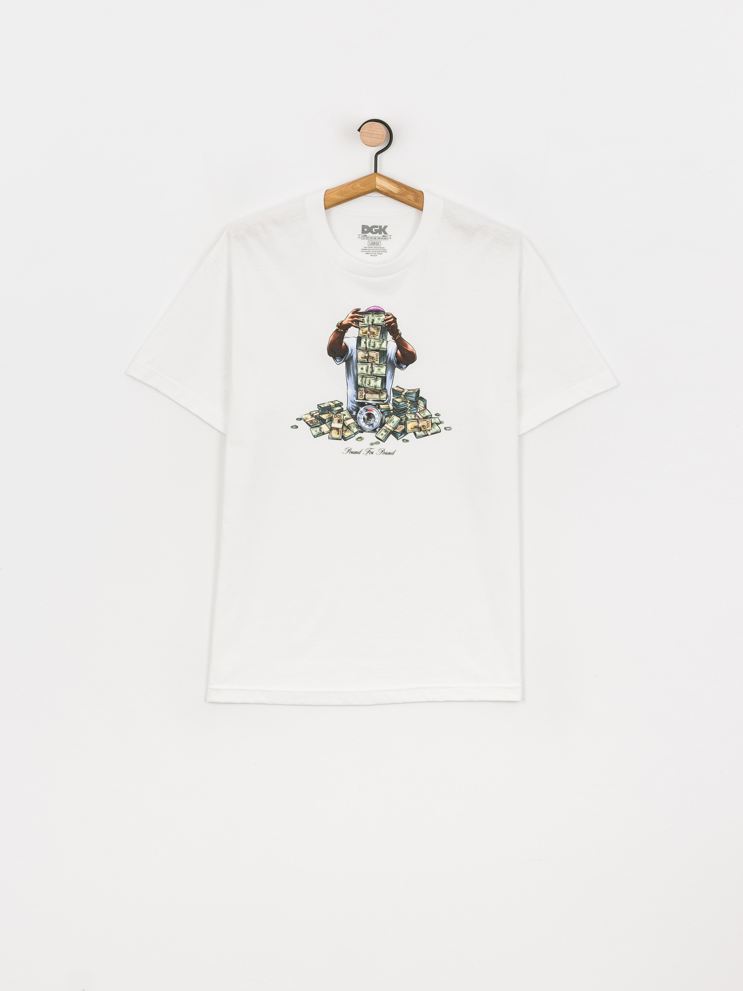 DGK Pound For Pound póló (white)