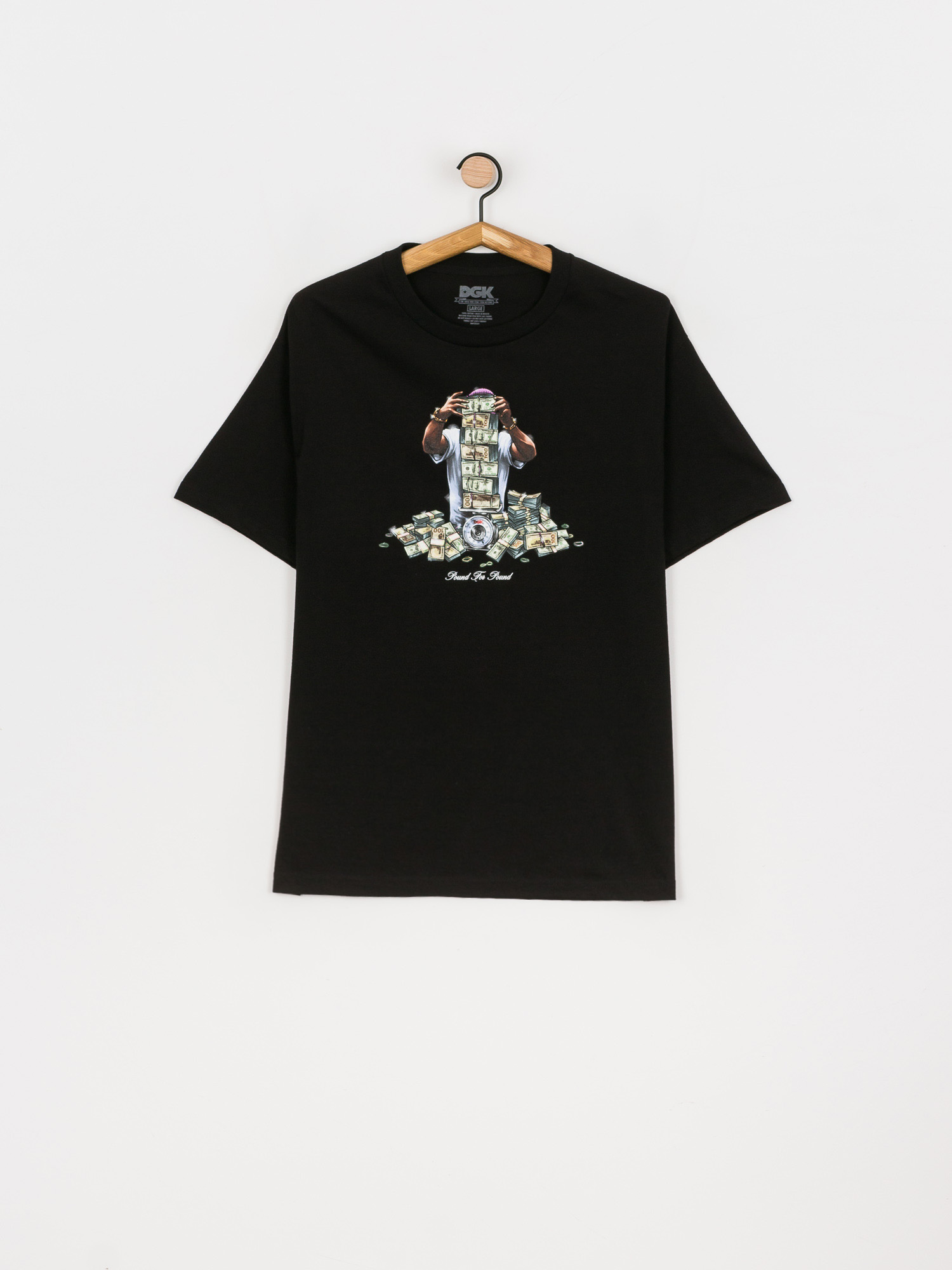 DGK Pound For Pound póló (black)