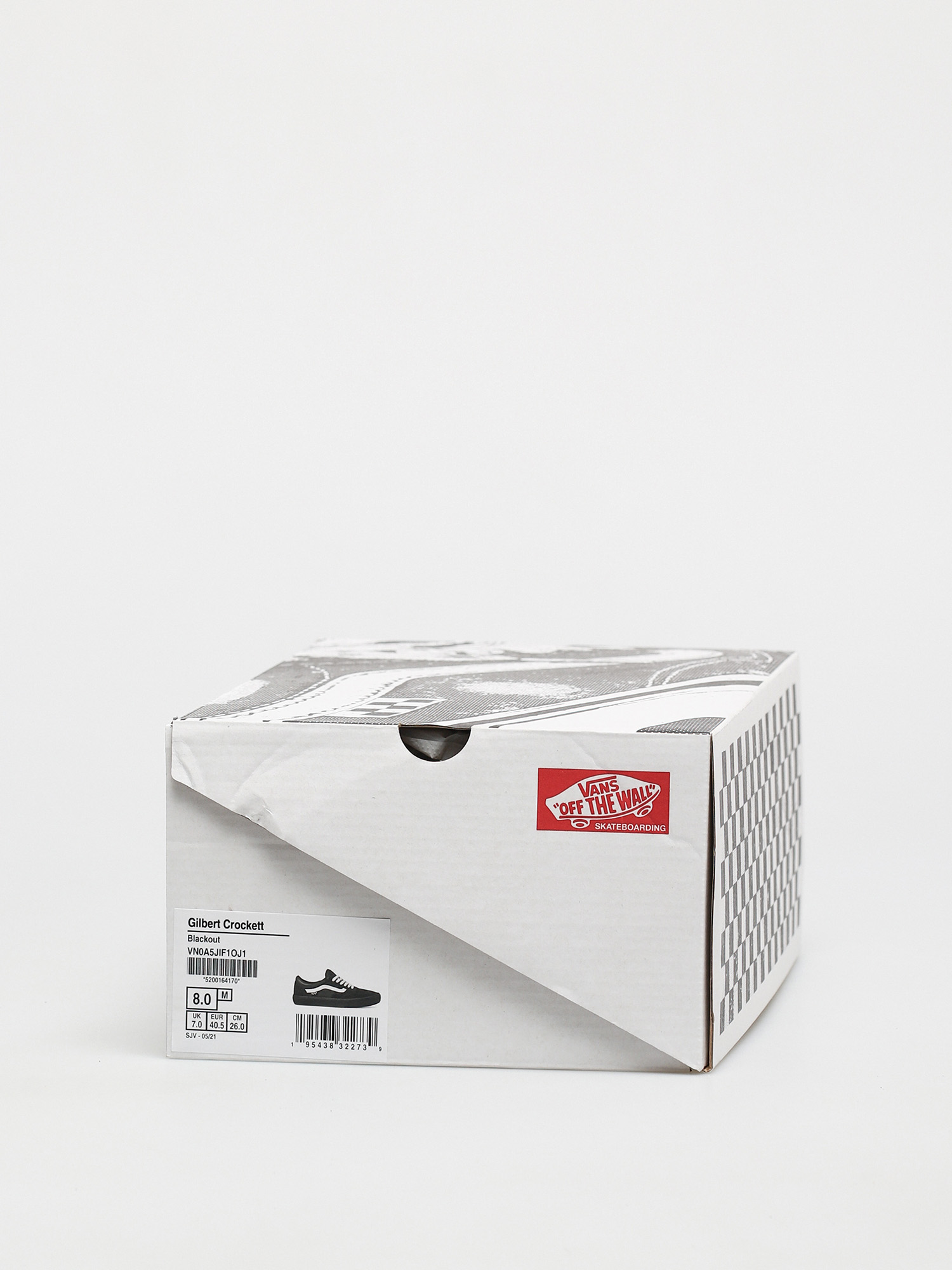 Vans Gilbert Crockett Cipők (blackout)