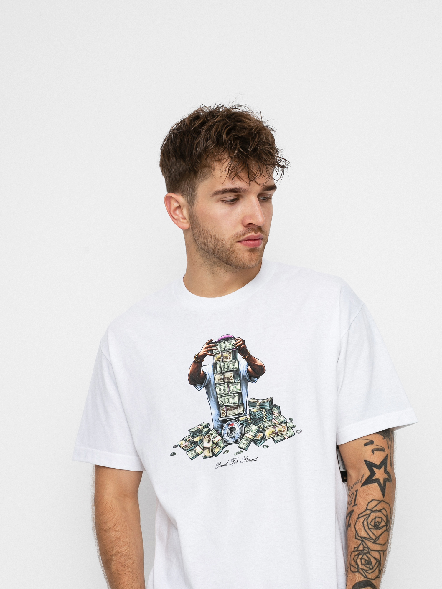 DGK Pound For Pound póló (white)