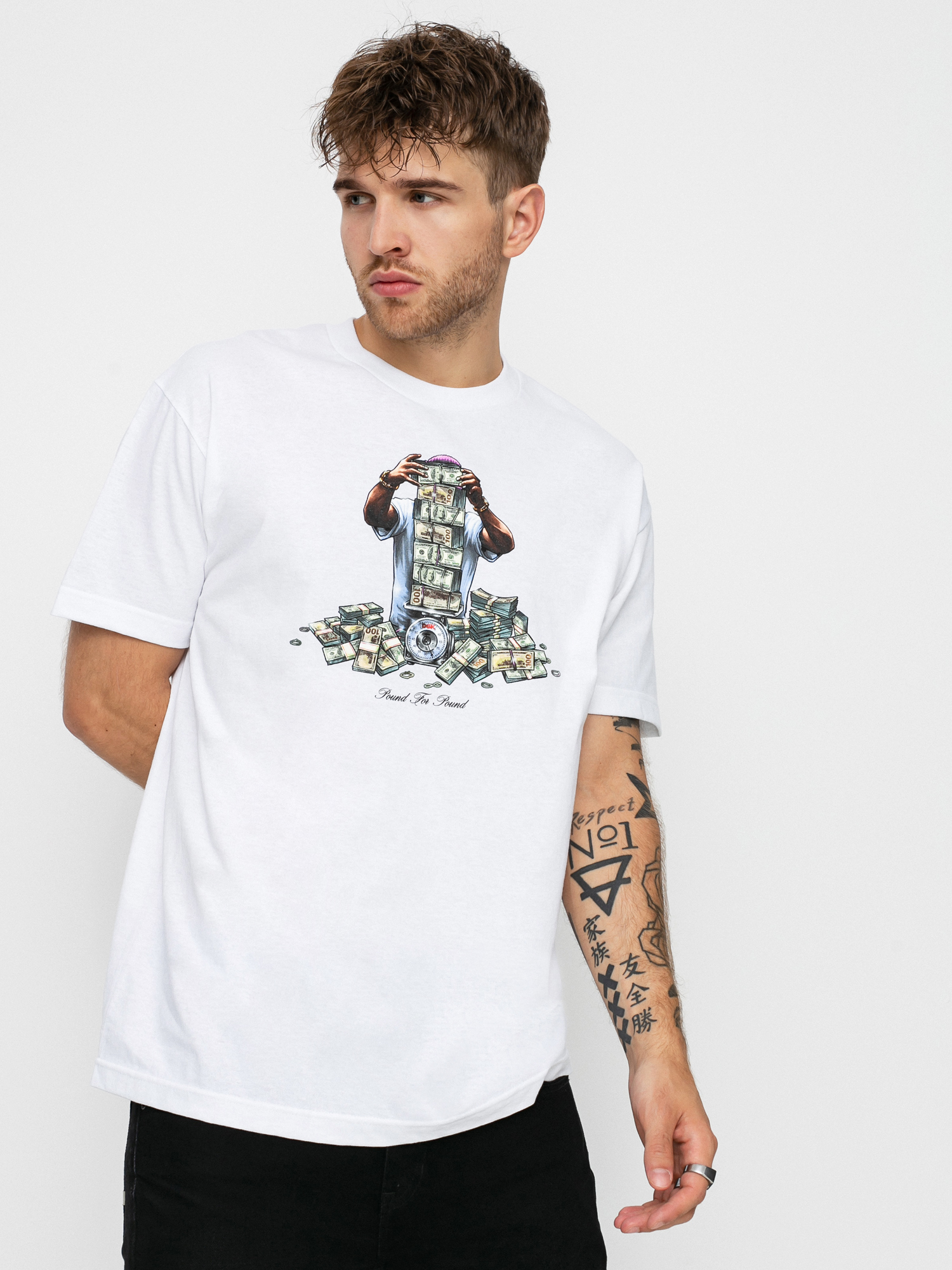 DGK Pound For Pound póló (white)