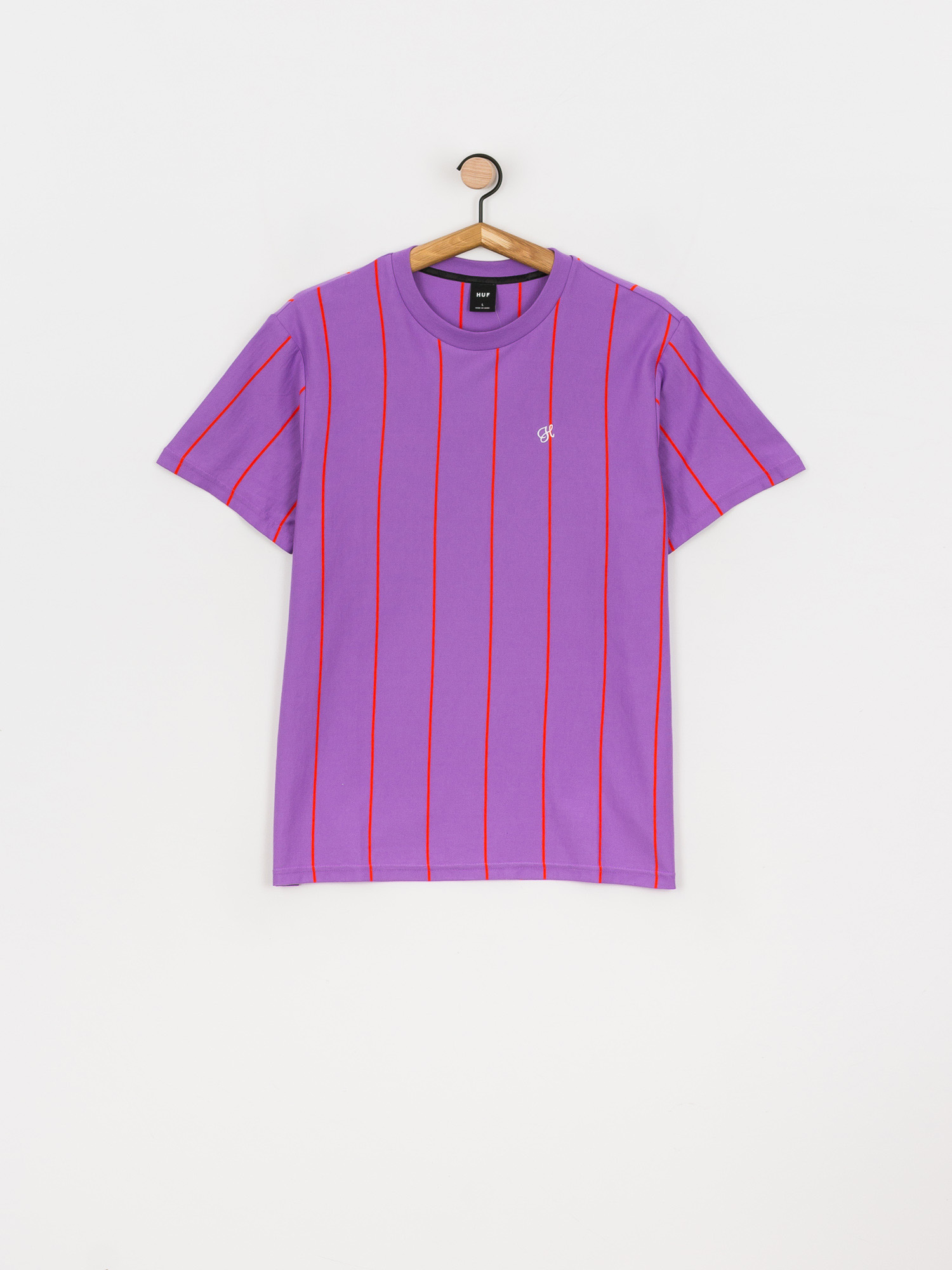 HUF Wesley Stripe Póló (violet)