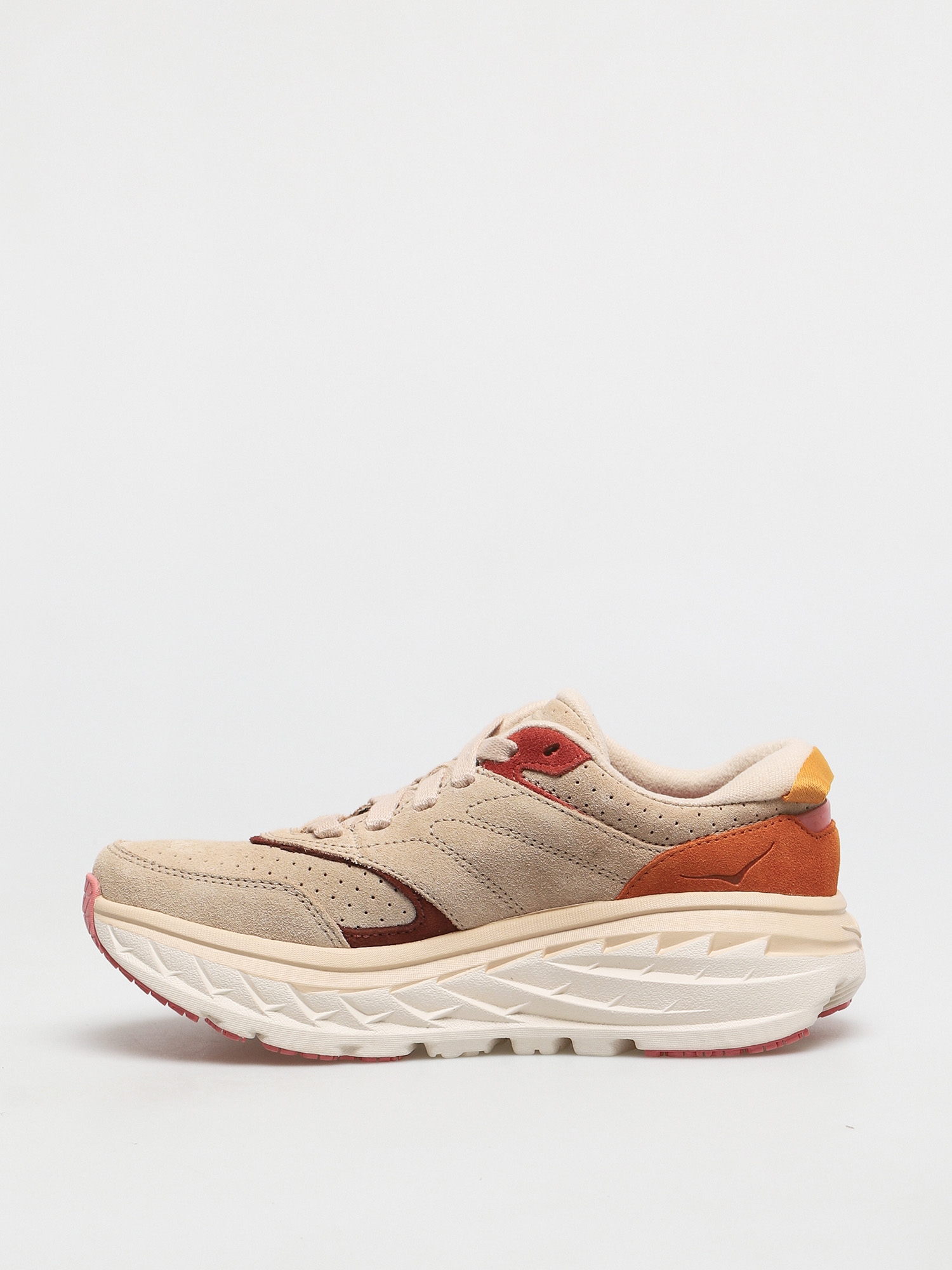 Hoka One One Bondi L Suede Cipők (shifting sand/multi)