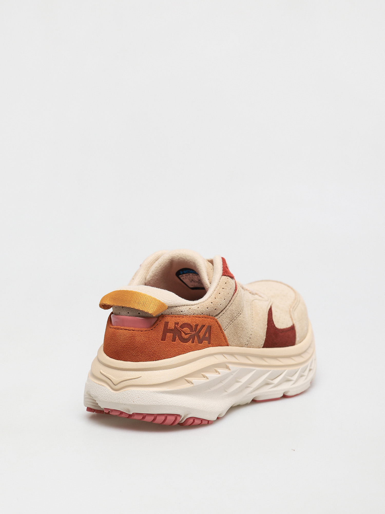 Hoka One One Bondi L Suede Cipők (shifting sand/multi)