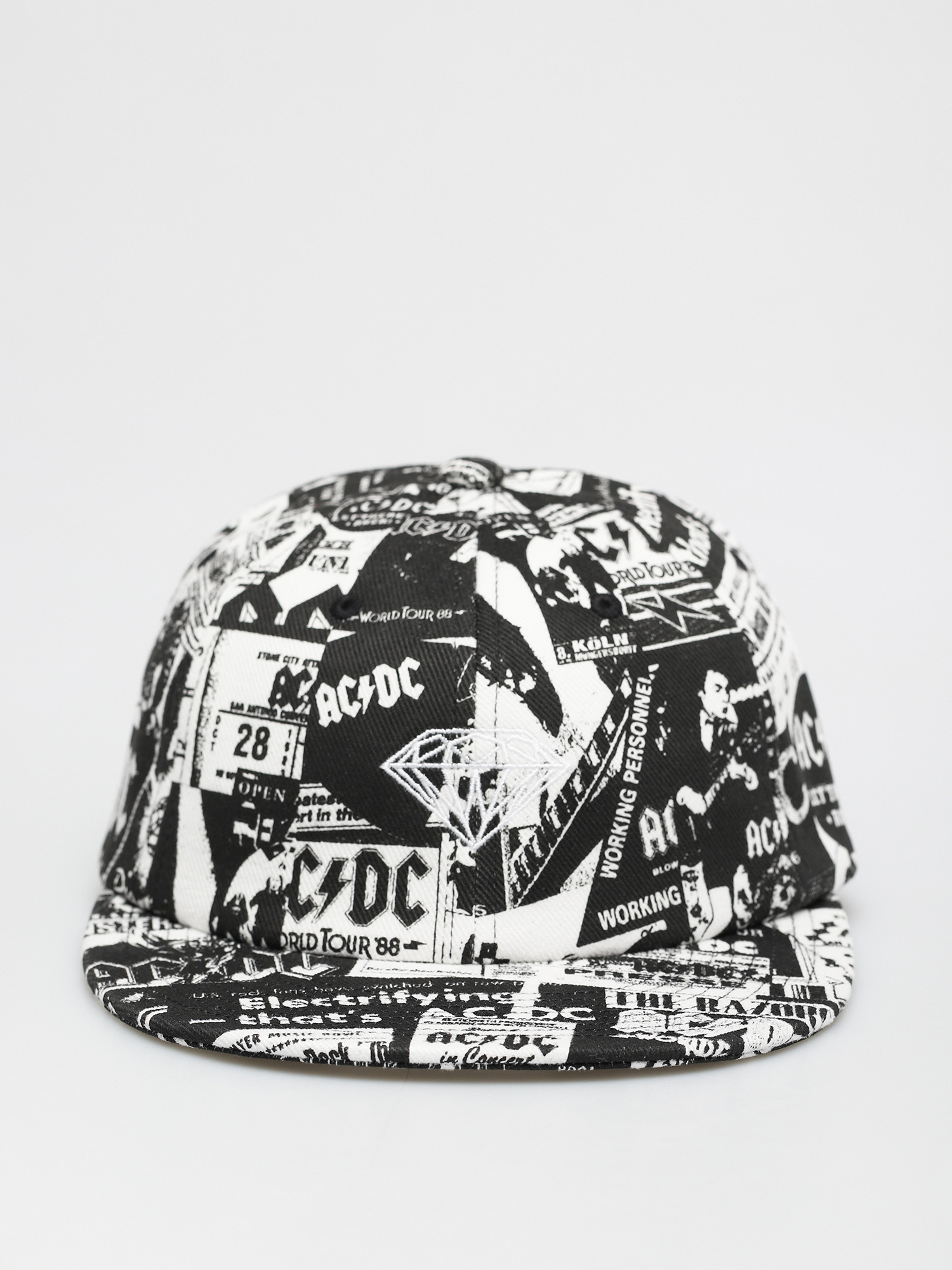 Diamond Supply Co. World Tour Hat Baseball sapka (black)