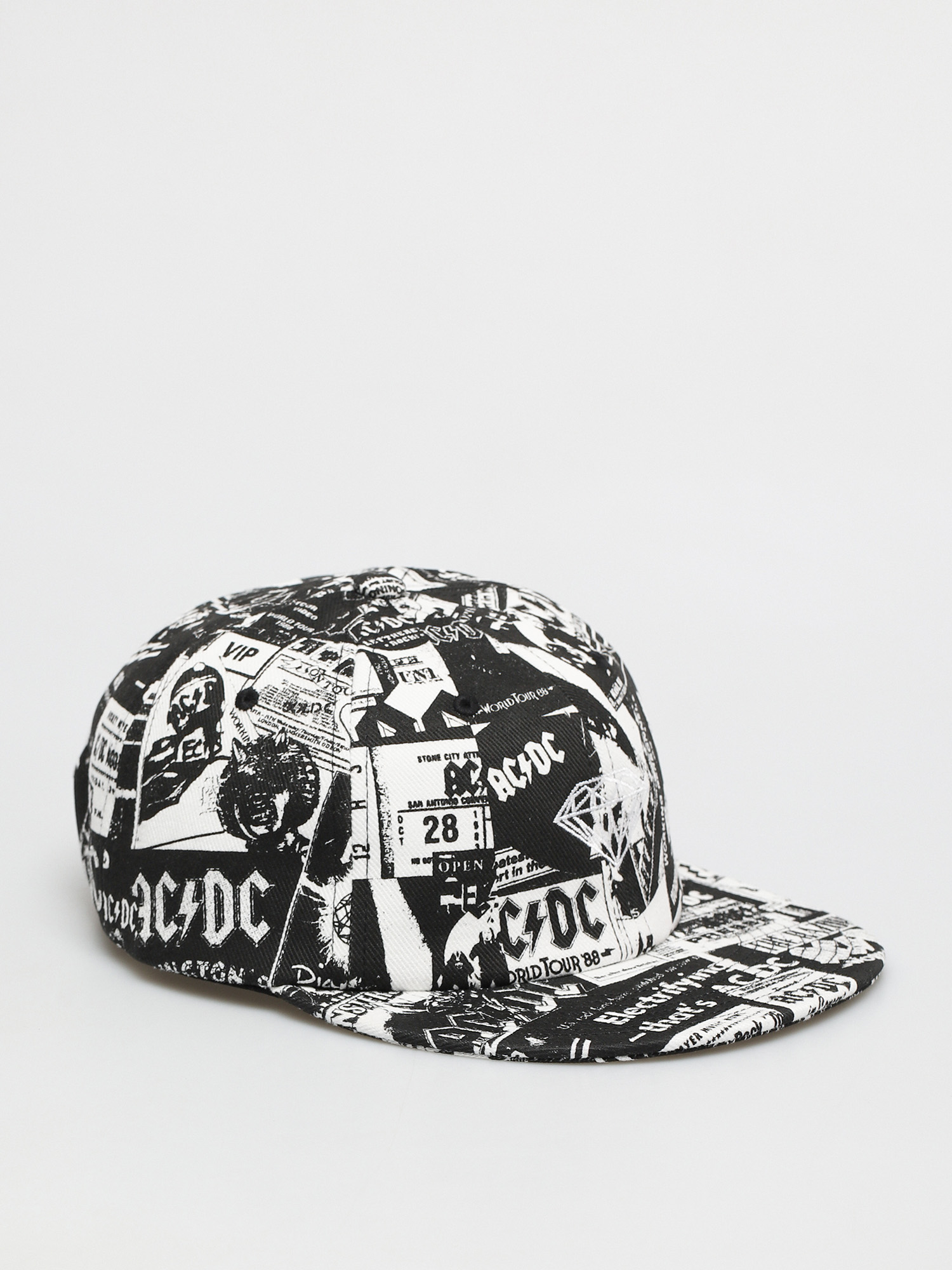 Diamond Supply Co. World Tour Hat Baseball sapka (black)