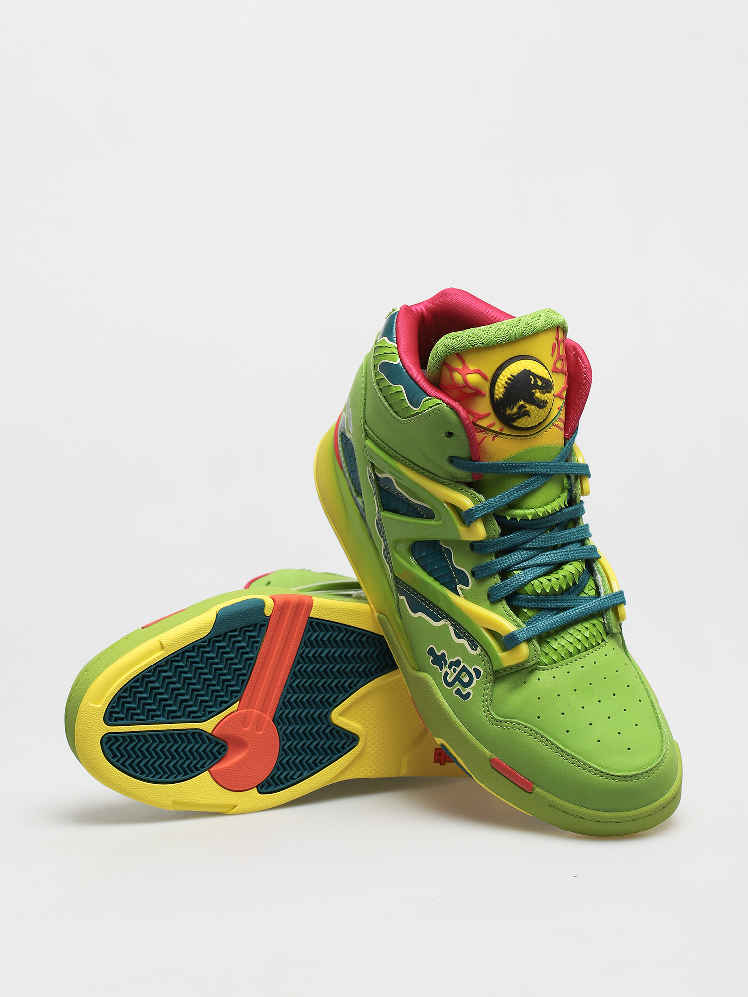 Reebok X Jurassic Park Pump Omni Zone II Cipők - zöld (ultim