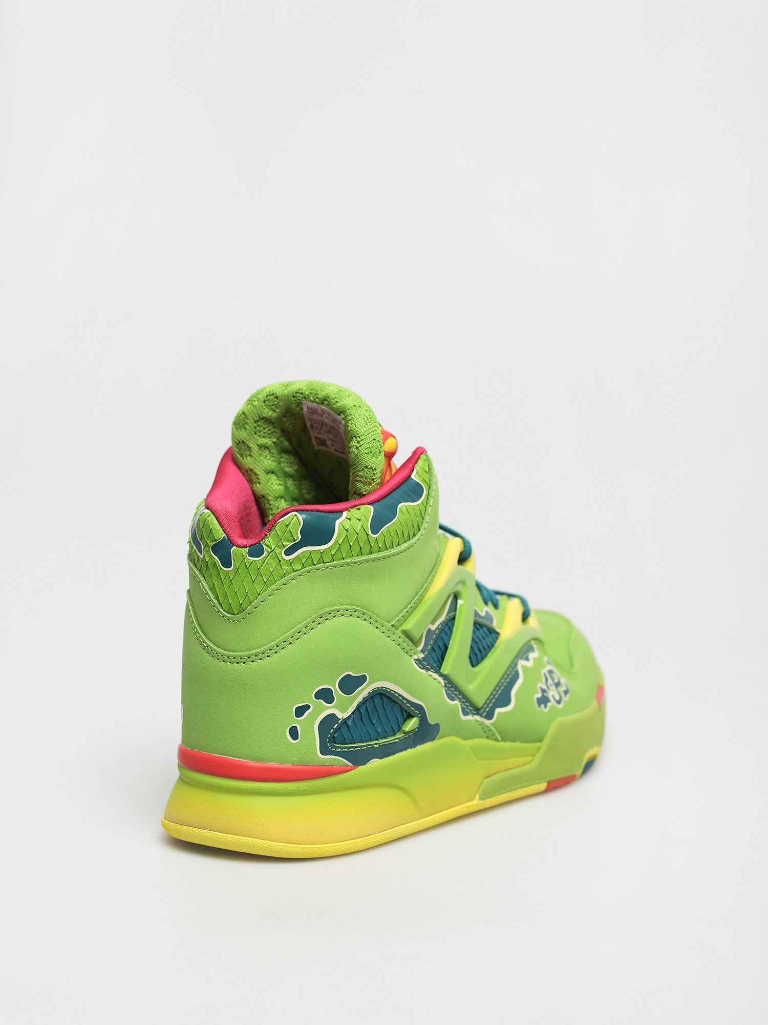 ムクムク Reebok X Jurassic Park Pump Omni Zone II Cipők - zöld (ultim