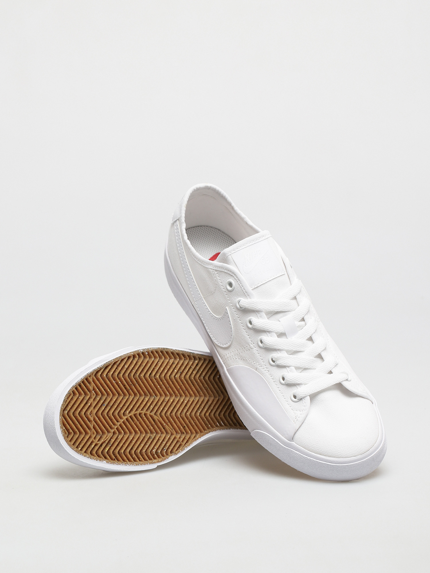 Nike SB Blazer Court Cipők (white/white white white)