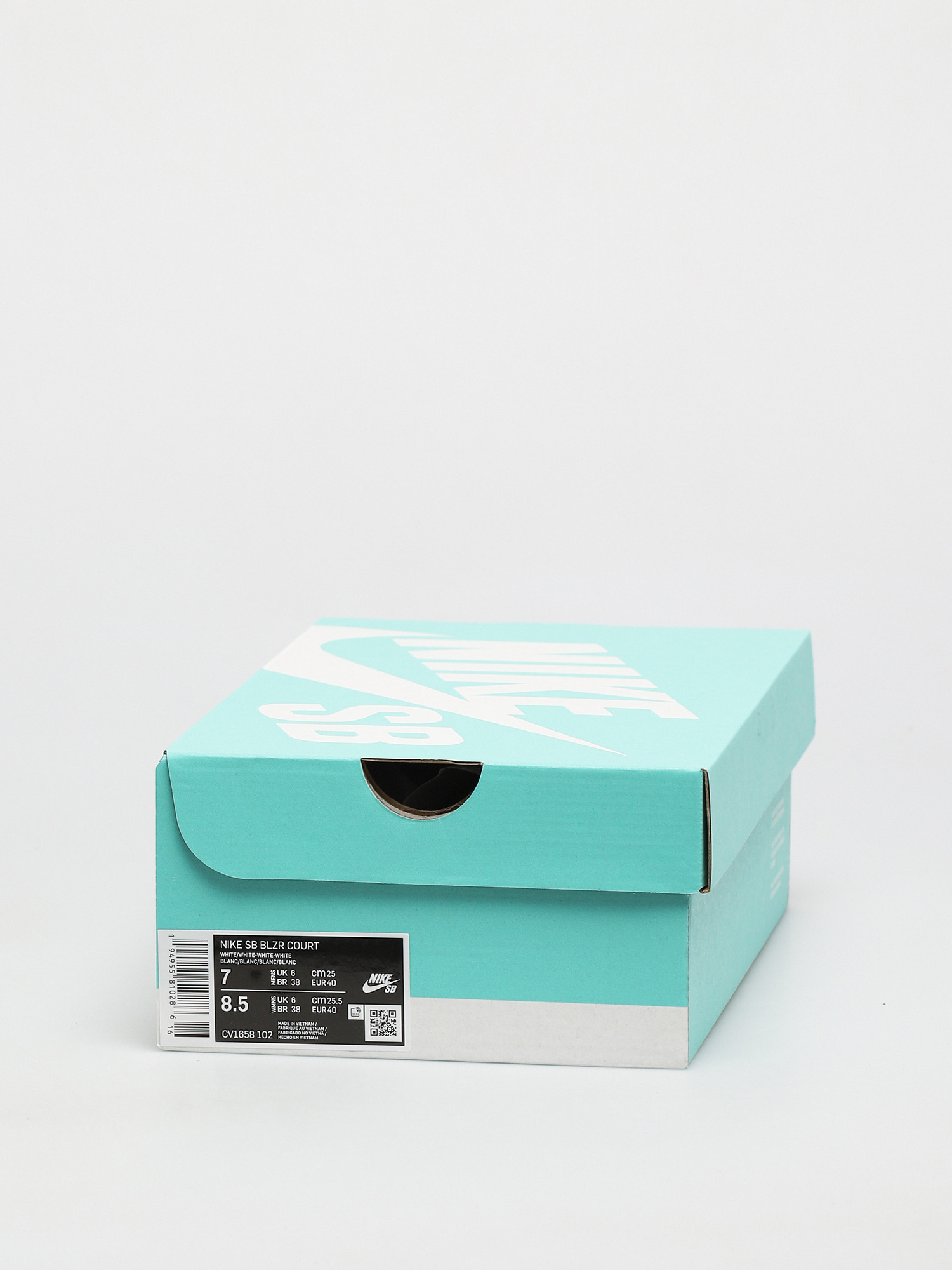 Nike SB Blazer Court Cipők (white/white white white)