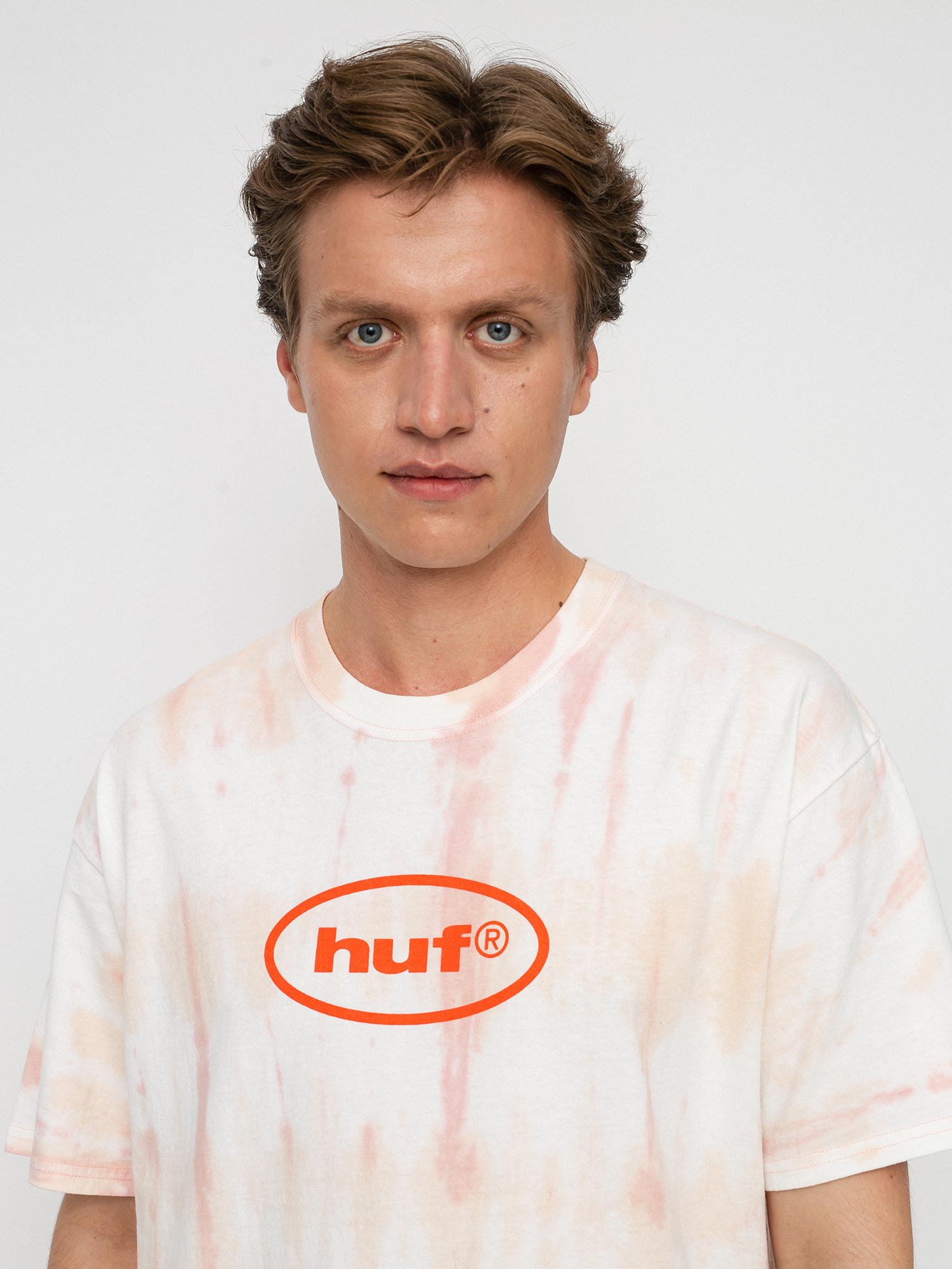 HUF LSD Tiedye pólo (natural)