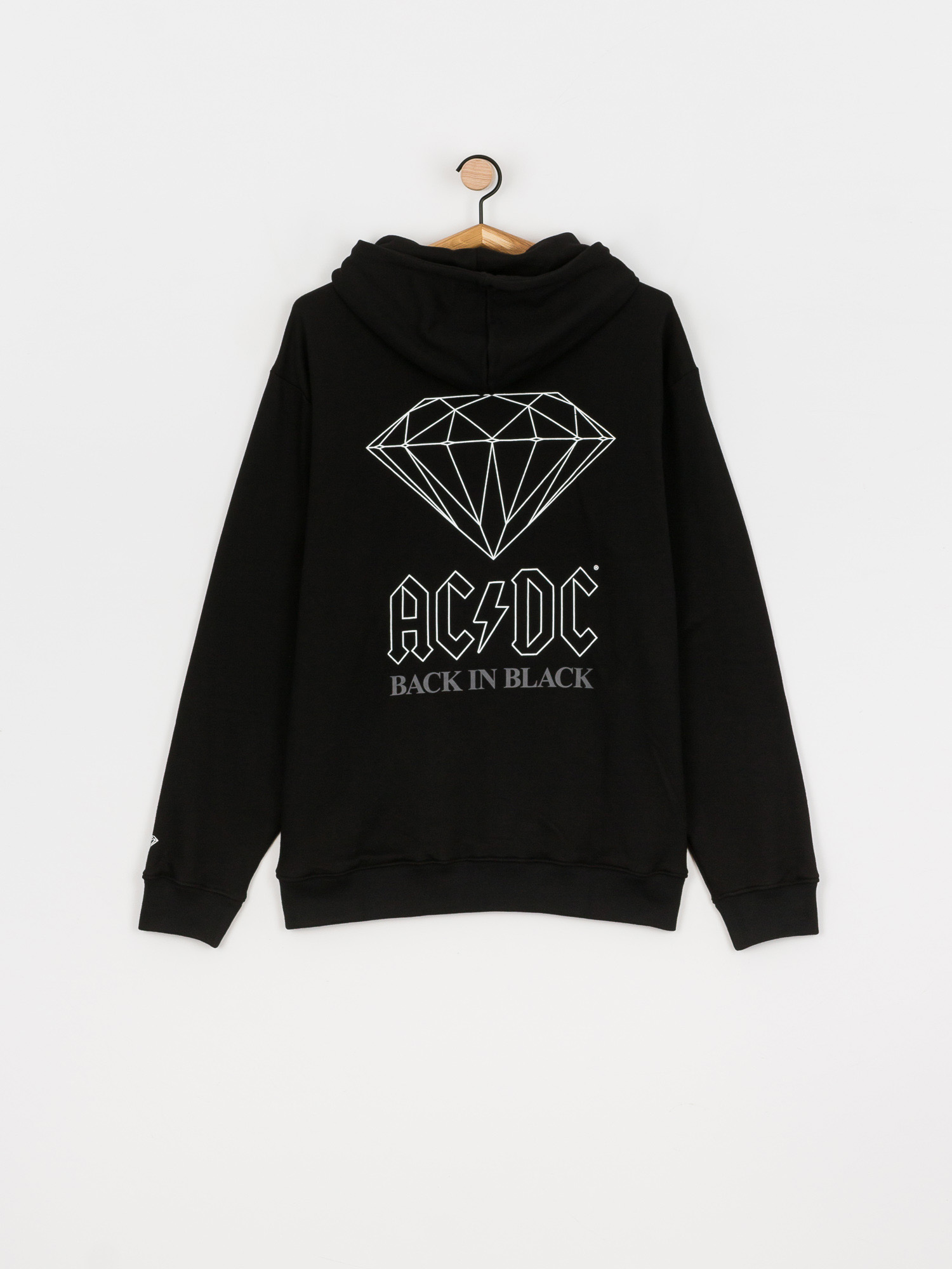 Diamond Supply Co. Back In Black HD Kapucnis pulóver (black)