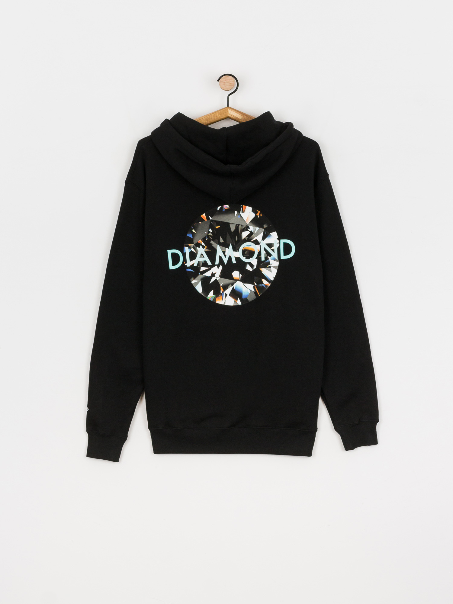 Diamond Supply Co. Clarity HD Kapucnis pulóver (black)